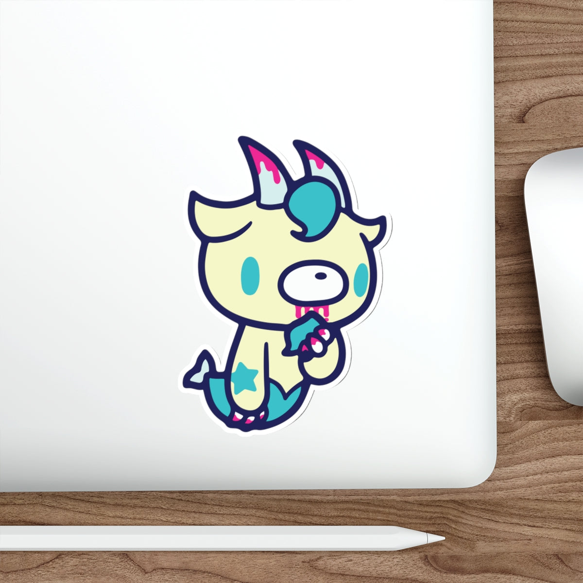 Gloomy Zodiac Capicorn Die-Cut Stickers