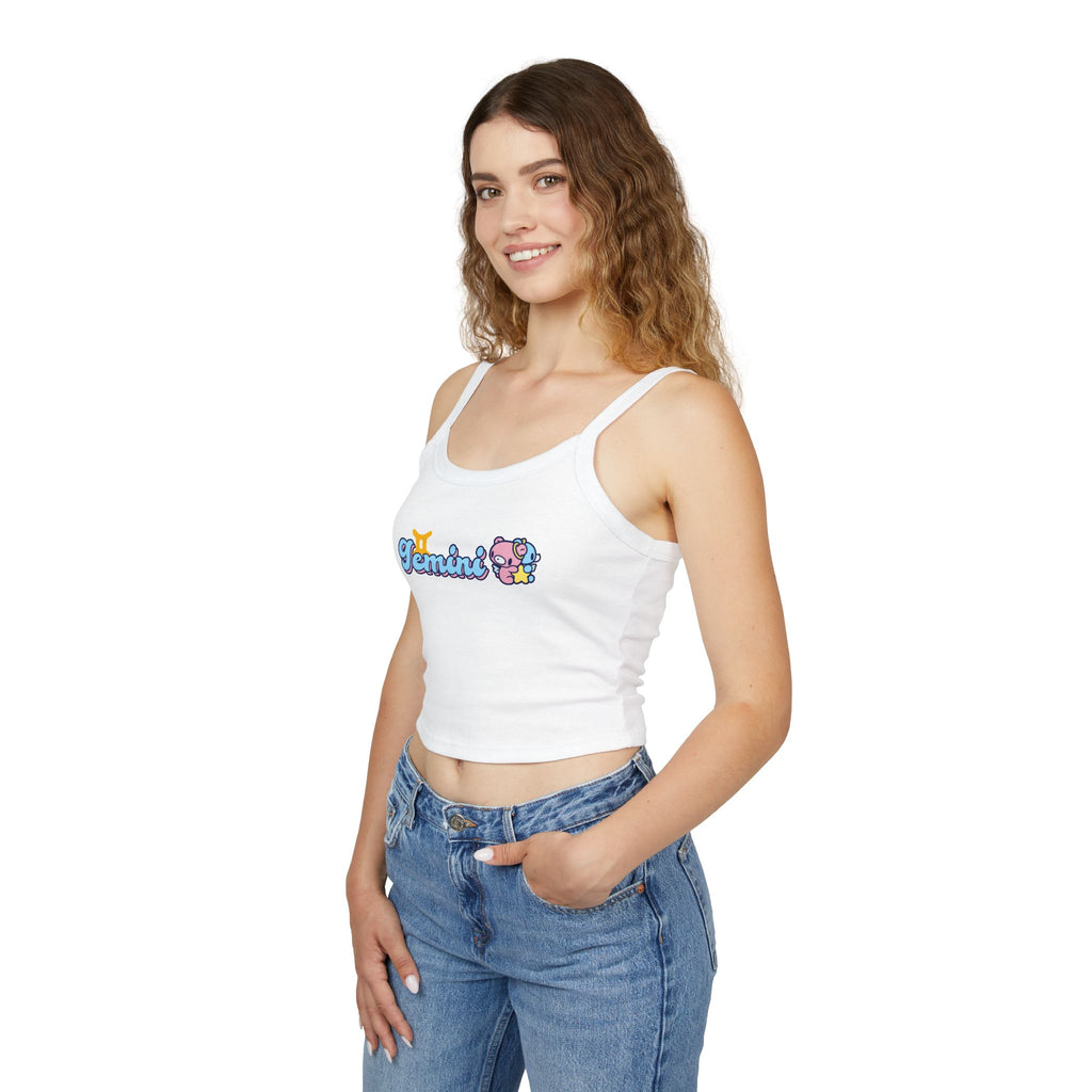 Gloomy gemini Women's Spaghetti Strap Tank Top