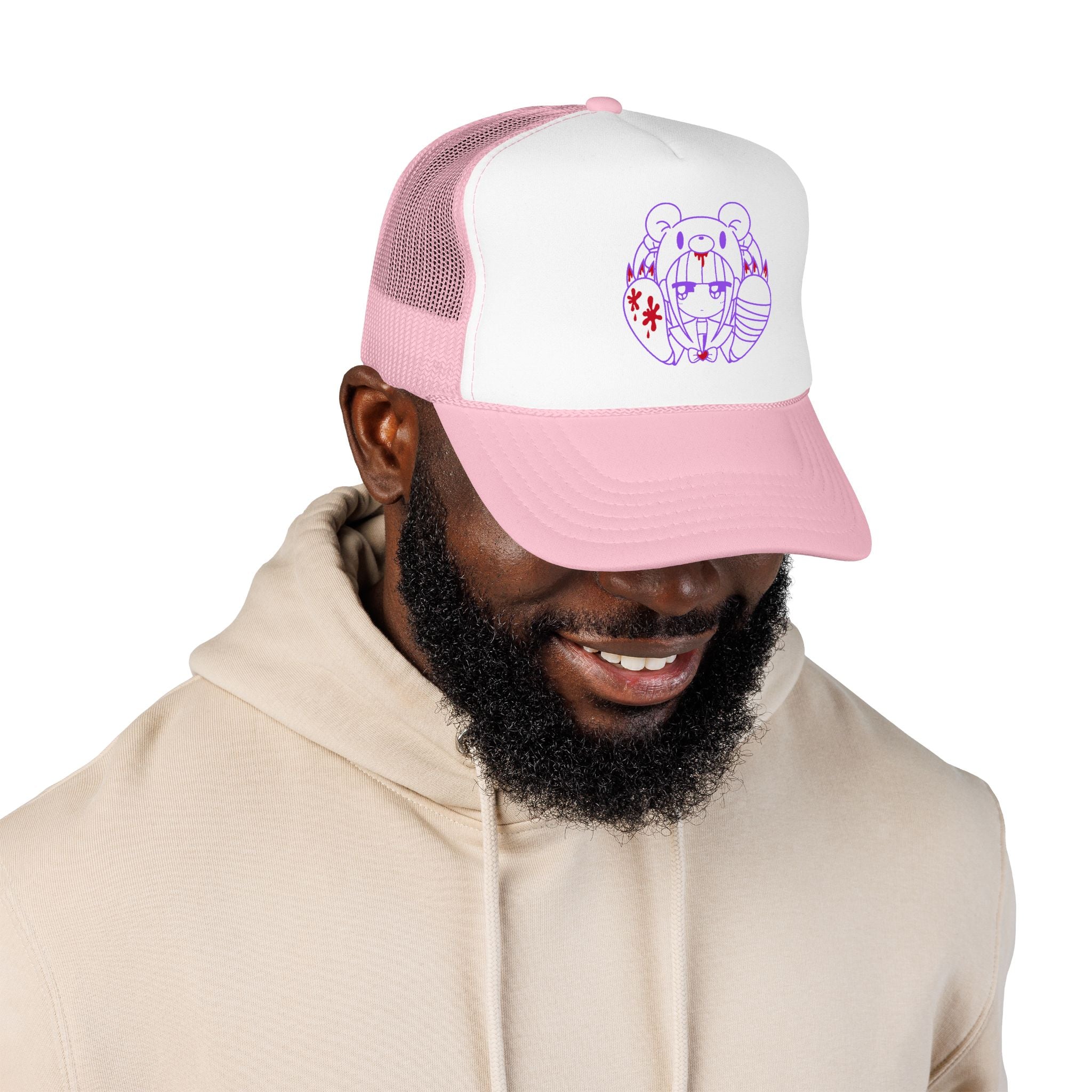 Menhera x Gloomy Foam Trucker Hat
