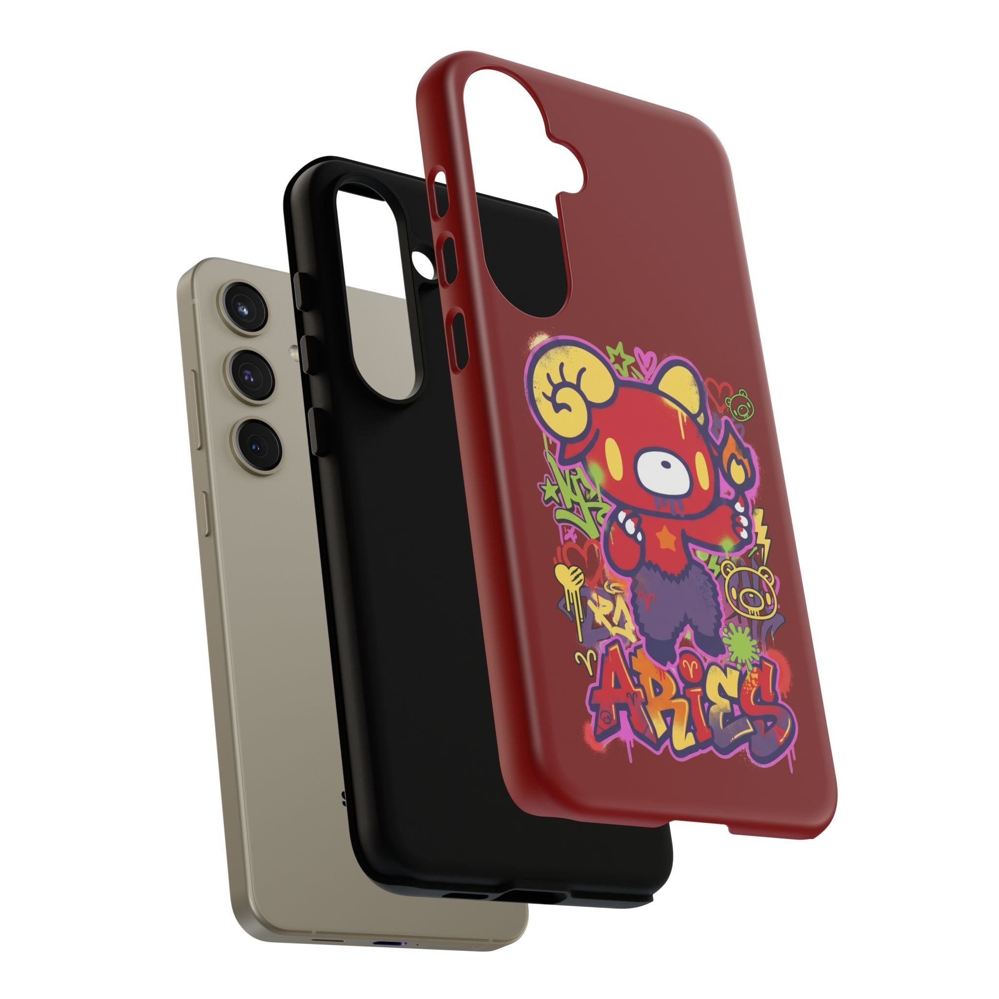 Zodiac Aries  Gloomy Bear Phone Case