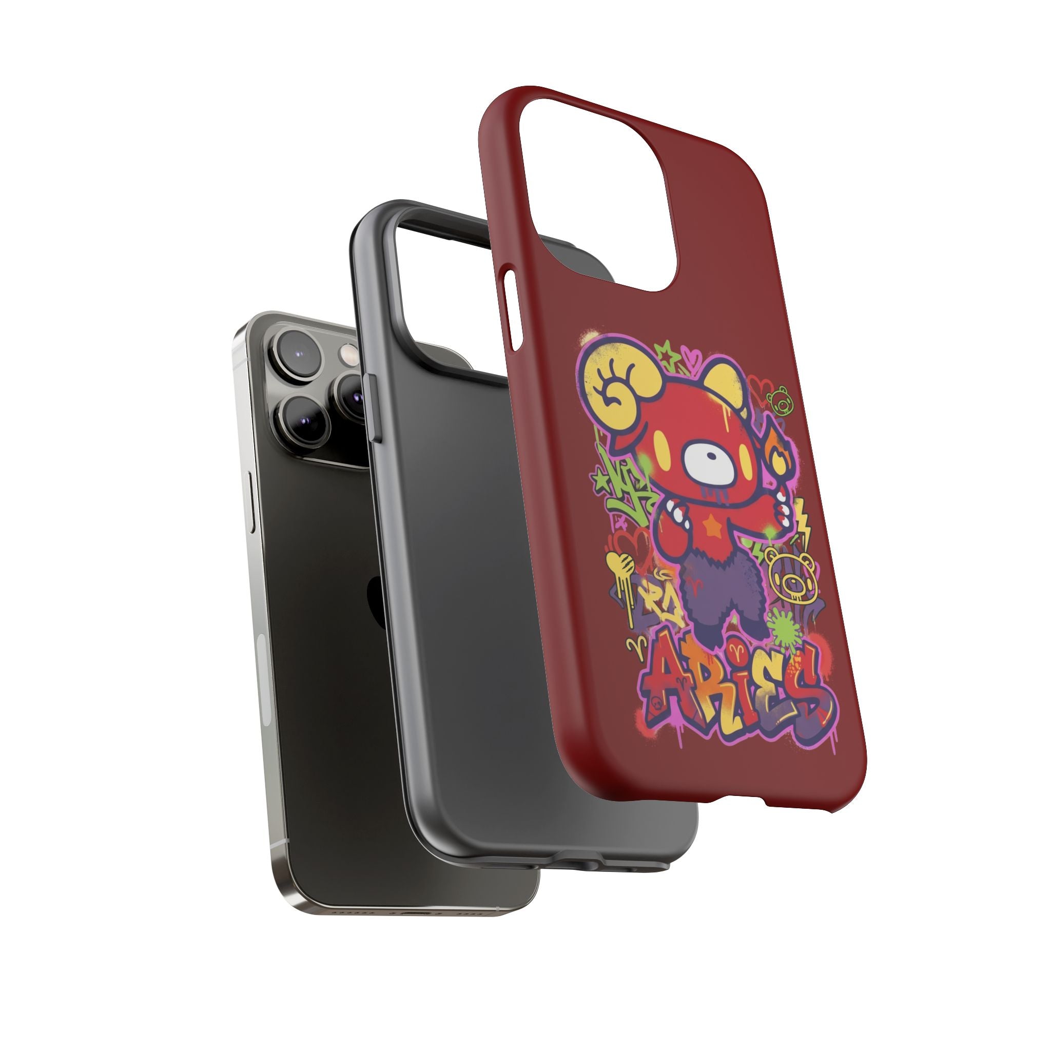 Zodiac Aries  Gloomy Bear Phone Case