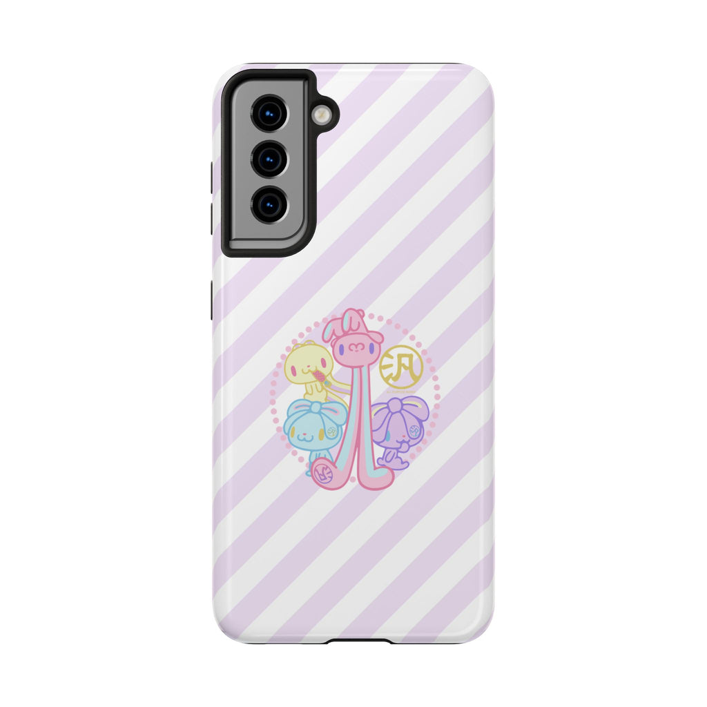 Group Pastel All Purpose Bunny - iPhone Case