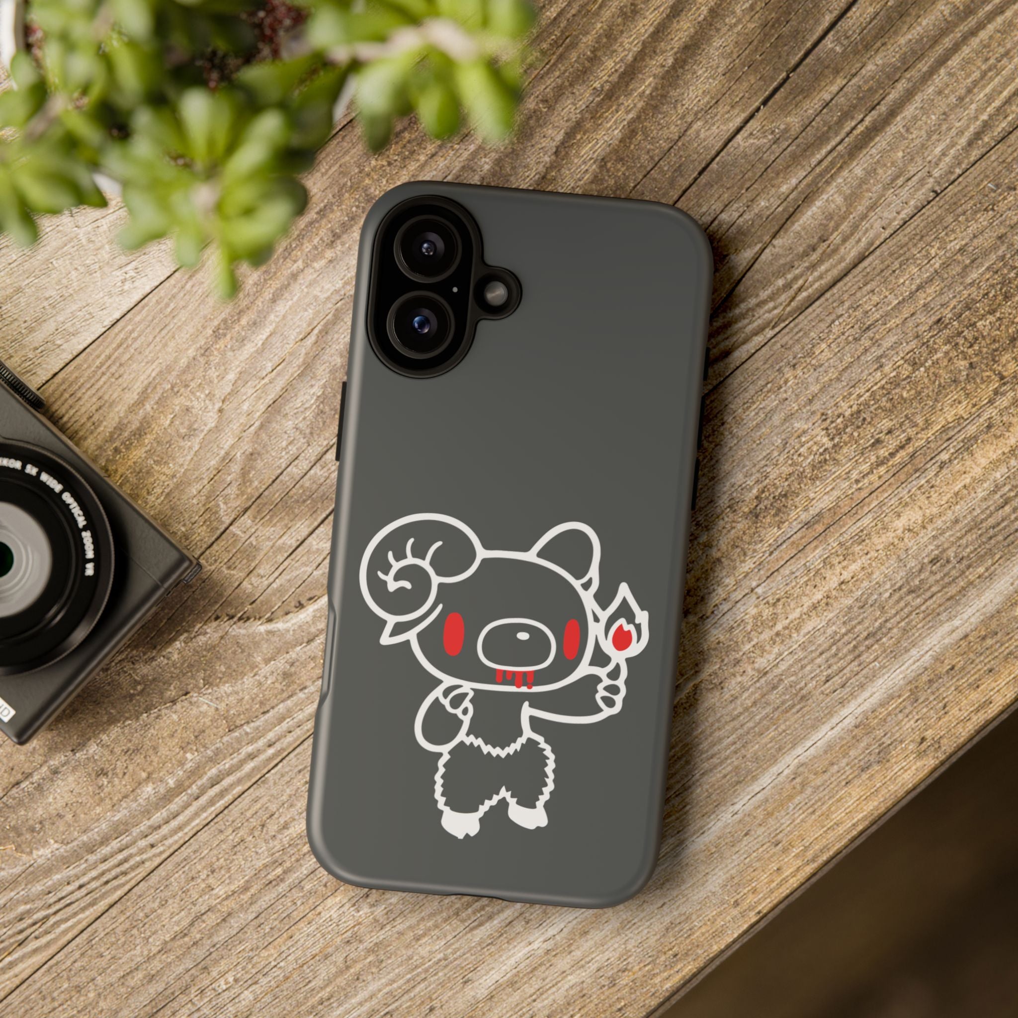 Zodiac Aries Gloomy Bear Phone Case