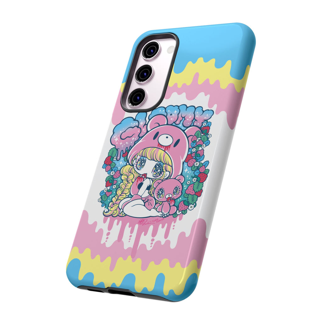 YURIE SEKIYA x GLOOMY BEAR ⭐️ GLOOMY-GIRL STRAWBERRY PHONE CASE