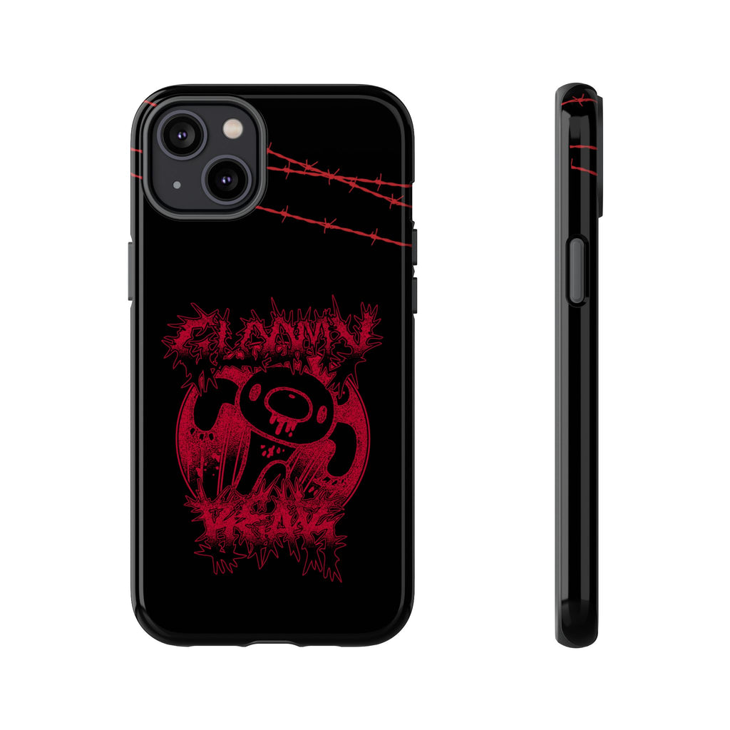 Gloomy Bear Metal Show Red Phone Case