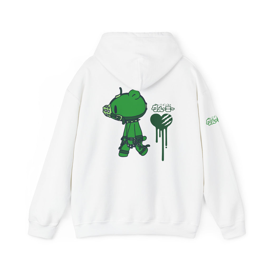 Very Green Gloomy Bear Hooded Sweatshirt