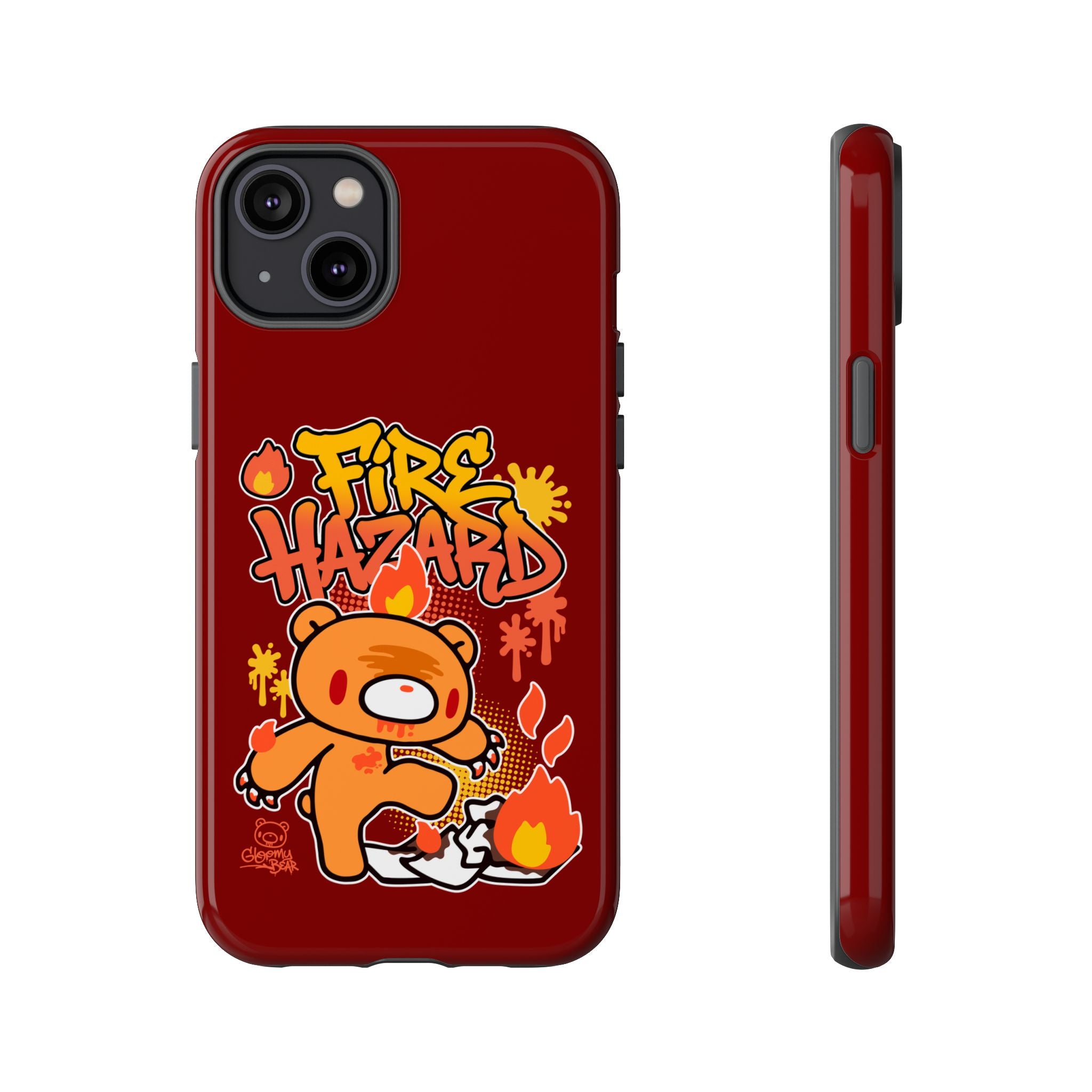 Gloomy Fire trash Phone Case