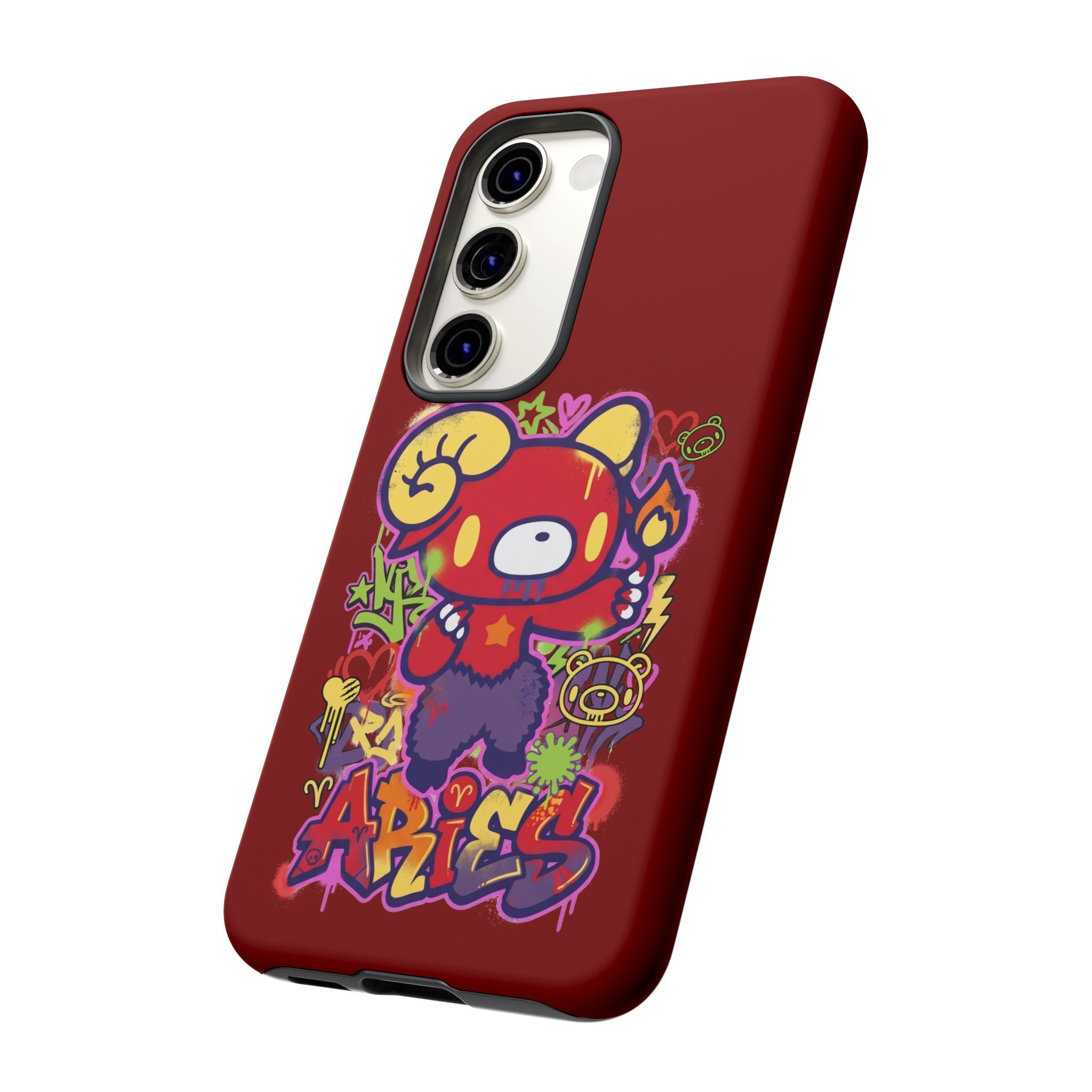 Zodiac Aries  Gloomy Bear Phone Case