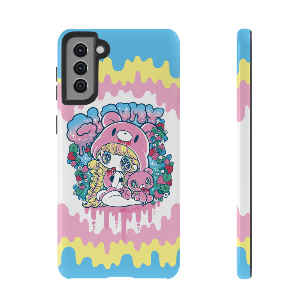 YURIE SEKIYA x GLOOMY BEAR ⭐️ GLOOMY-GIRL STRAWBERRY PHONE CASE