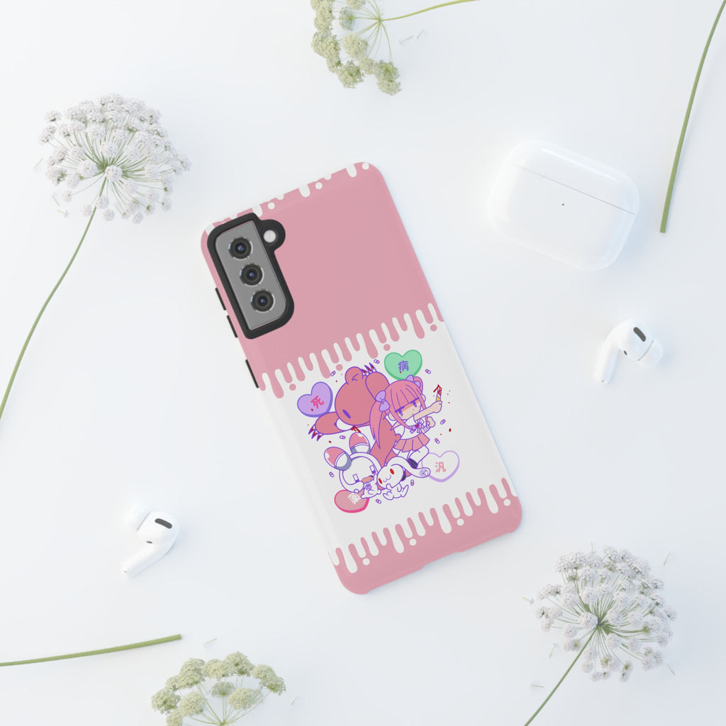 MENHERACHAN x Gloomy Bear Team Up! Phone Case