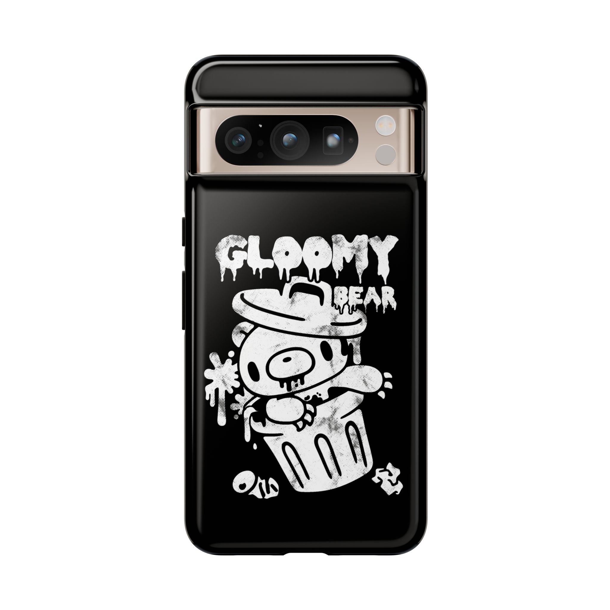 Gloomy trash Bin Phone Case