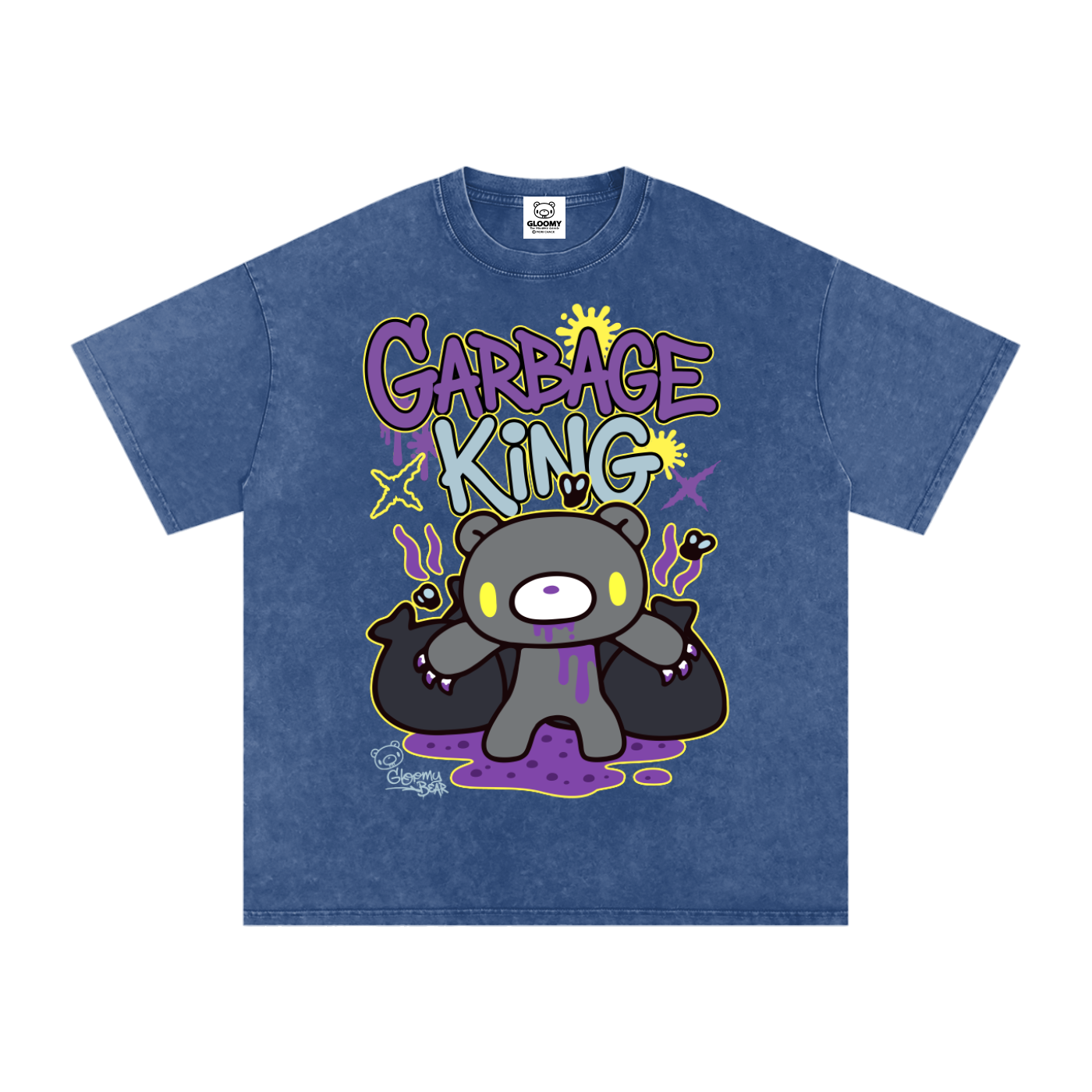 Gloomy Trash Collections Acid Wash T