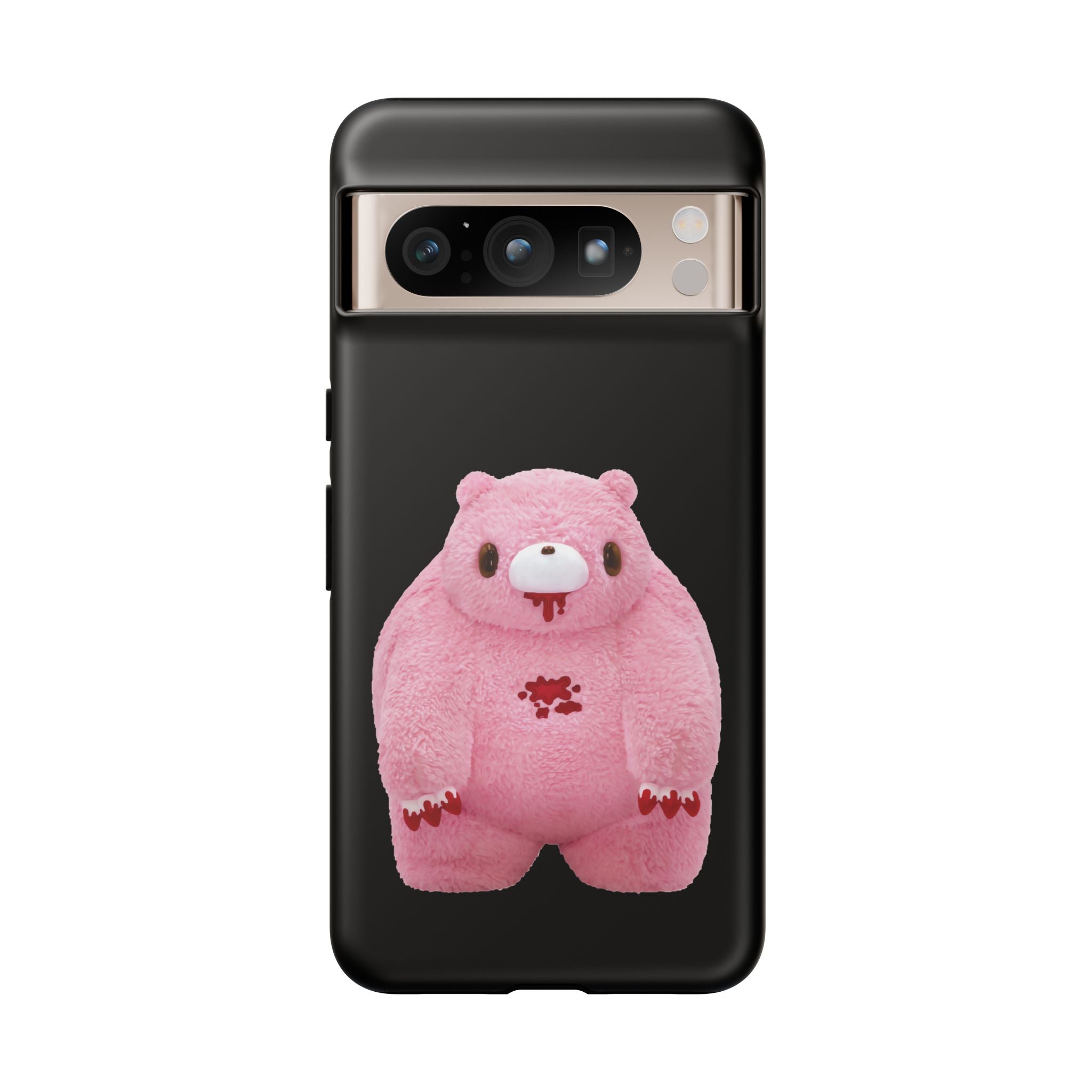 Chubby Gloomy Plush Tough Phone Case