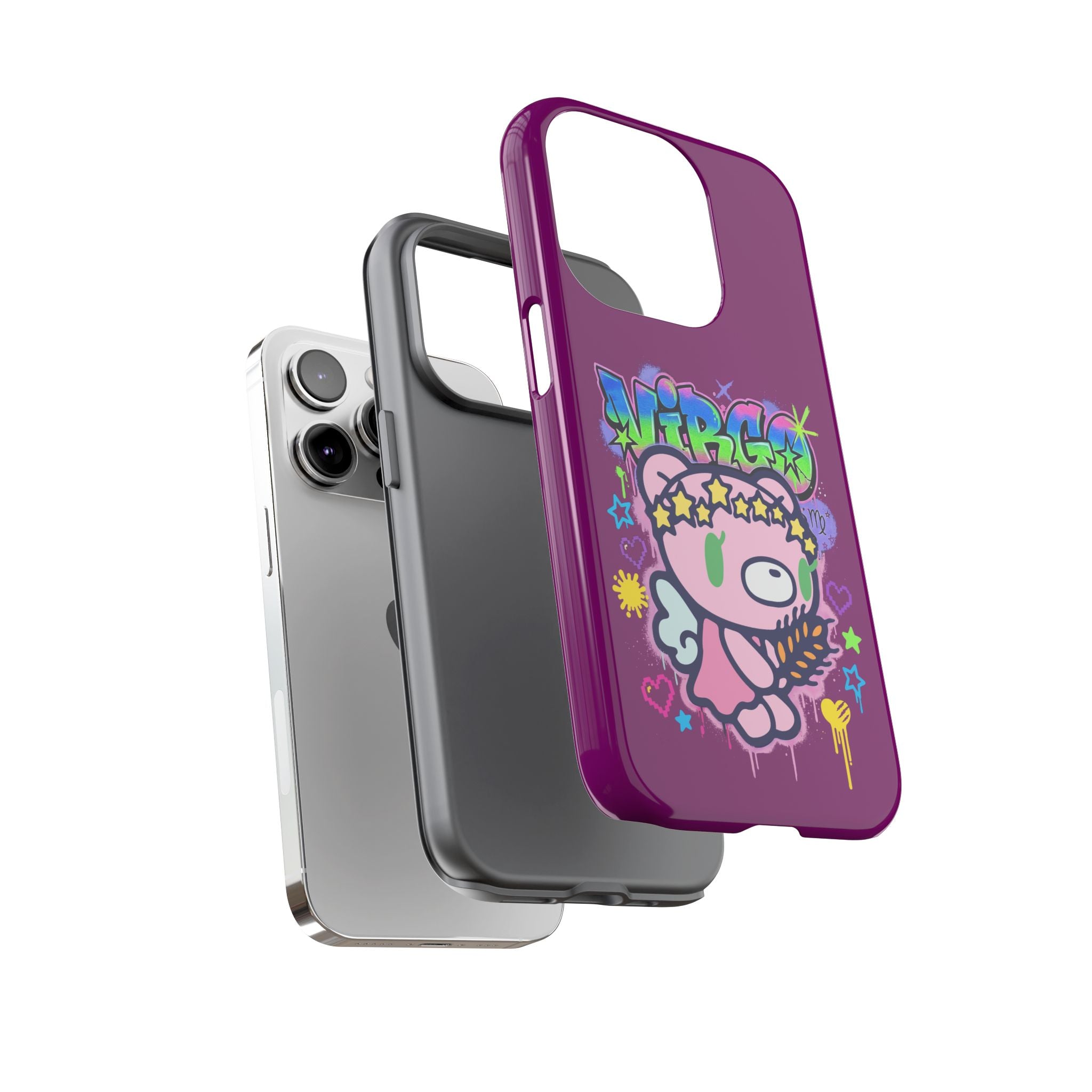 Zodiac Virgo  Gloomy Bear  Phone Case