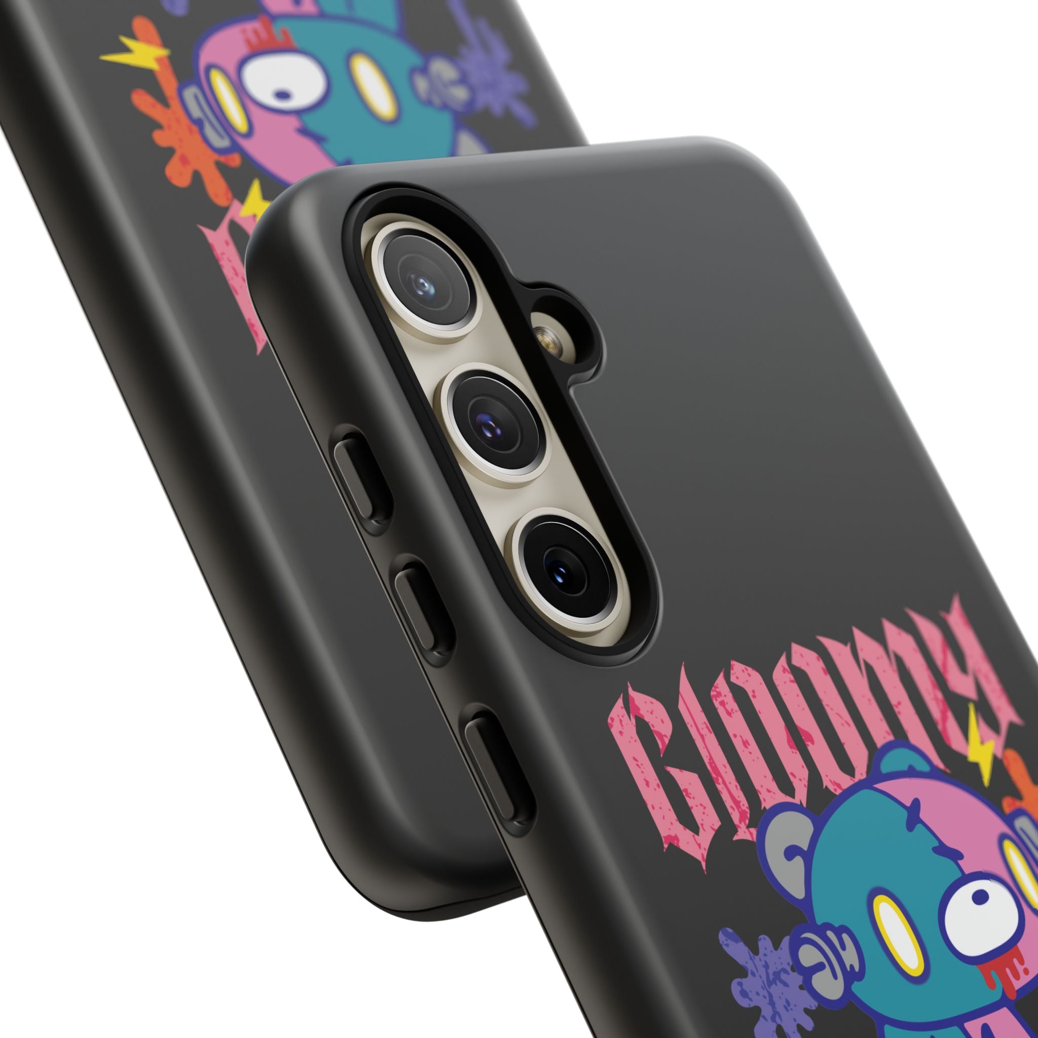 gloomy bear Halloween patchwork Phone Case