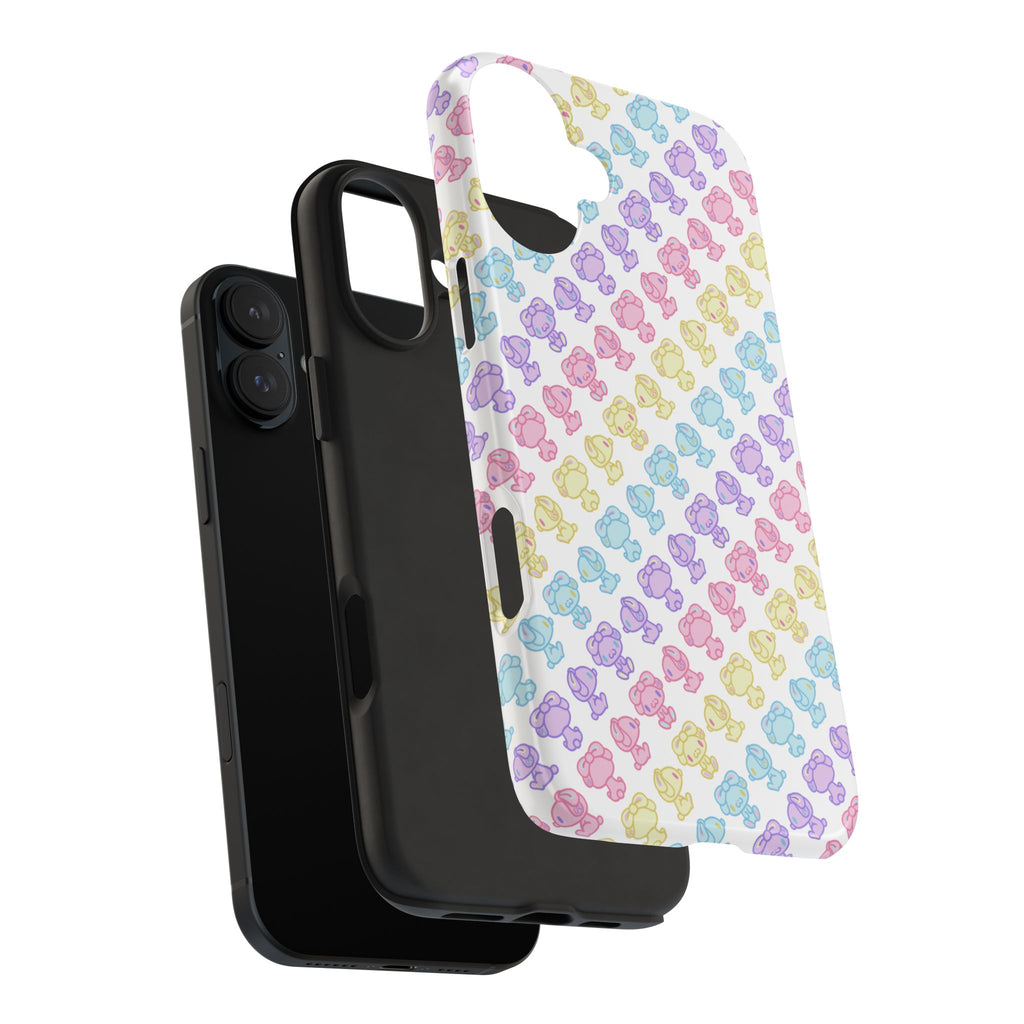 Rotating Pastel All Purpose Bunny - iPhone Case