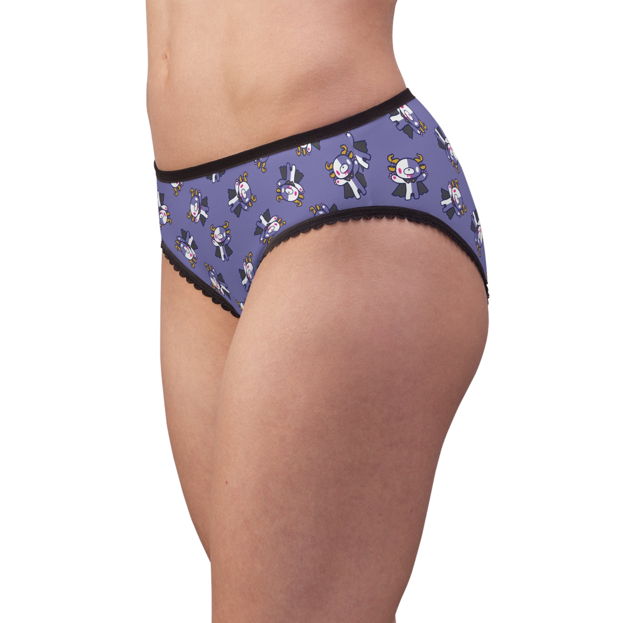Libra Gloomy Women's Briefs (AOP)