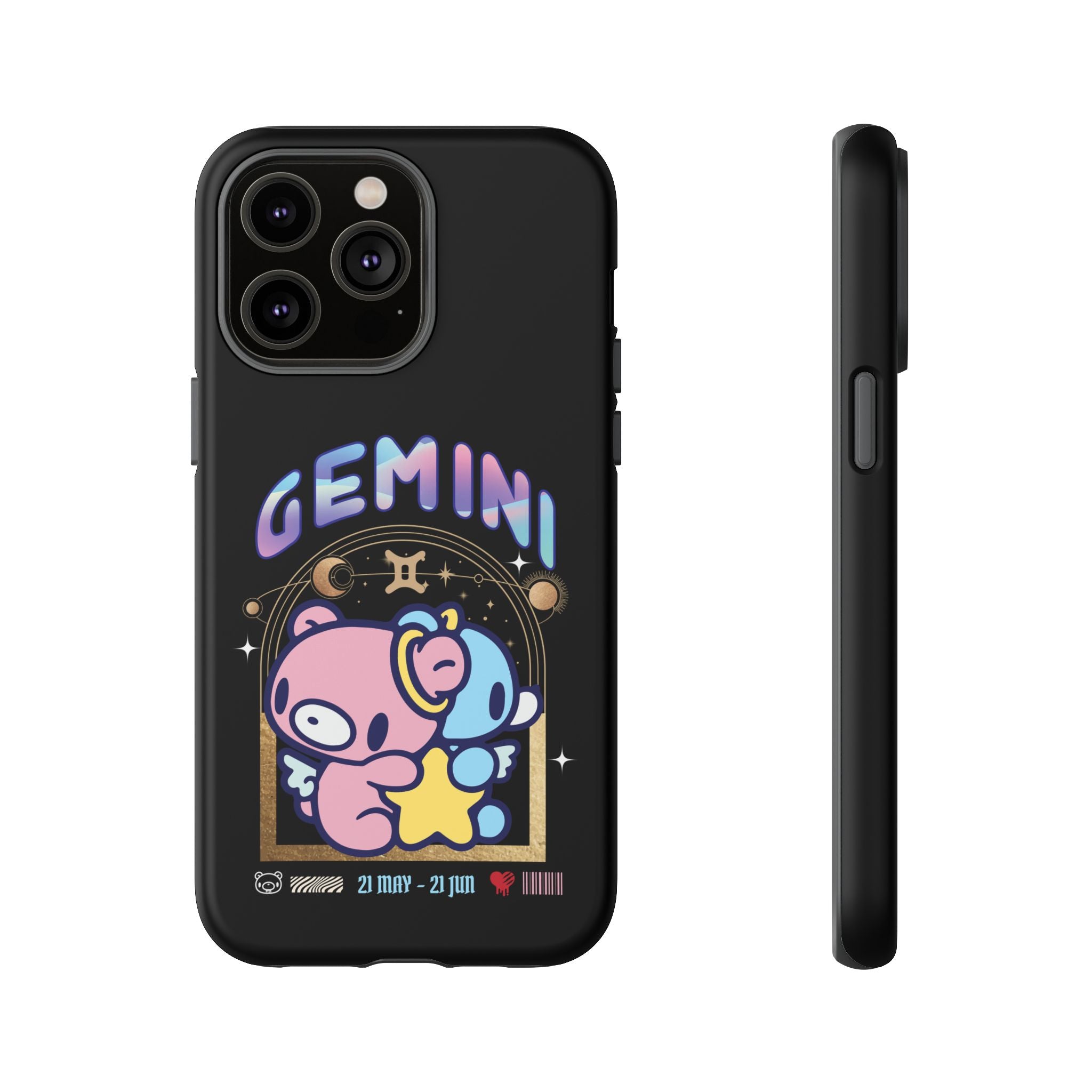 Gloomy gemini Phone Case