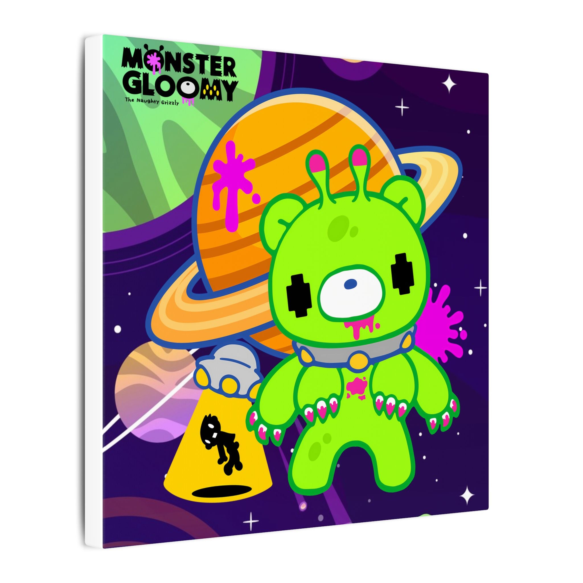 Monster Gloomy Wall Canvas