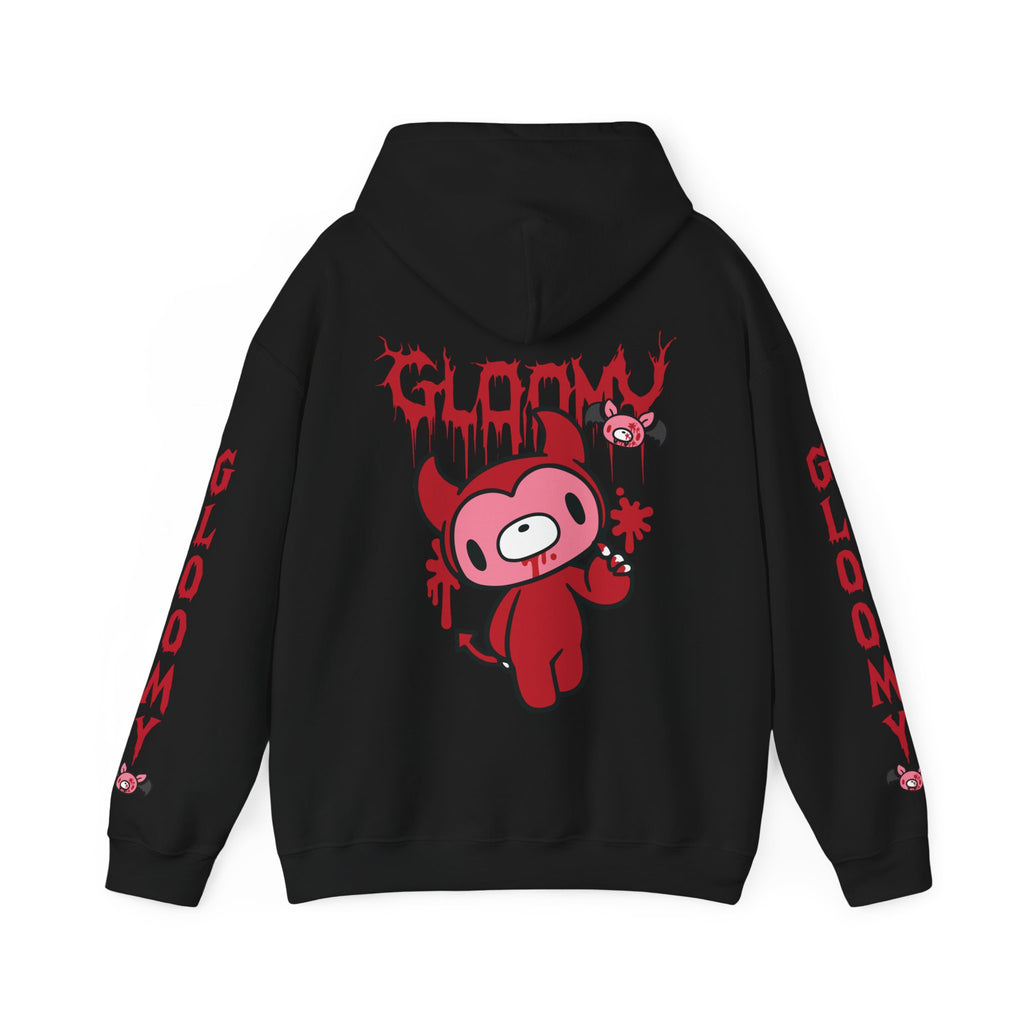 Gloomy Bear Halloween Devil Hoodie - 2024