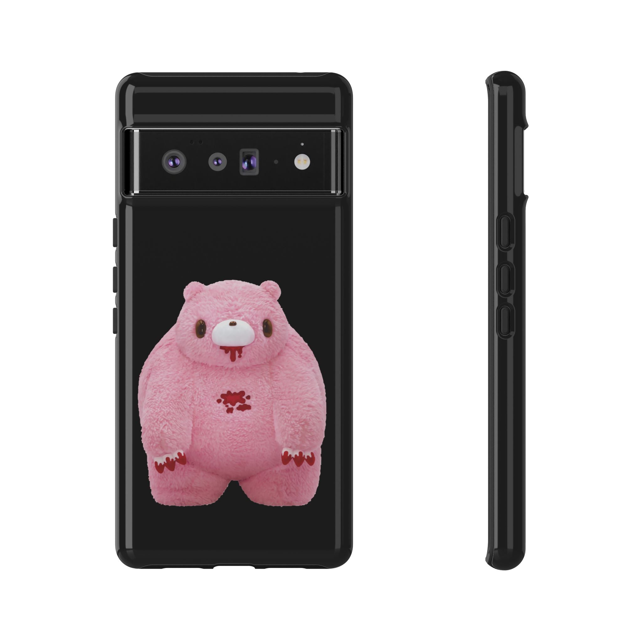 Chubby Gloomy Plush Tough Phone Case