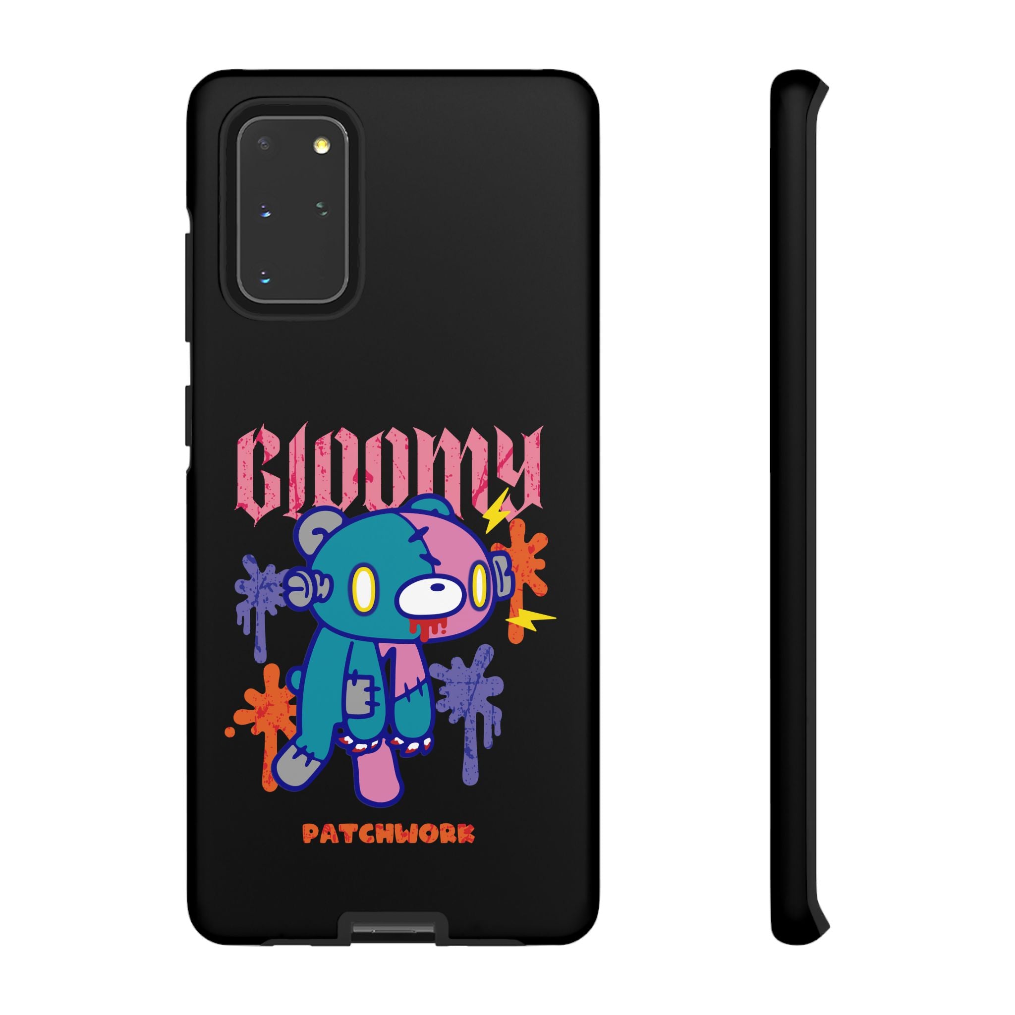 gloomy bear Halloween patchwork Phone Case
