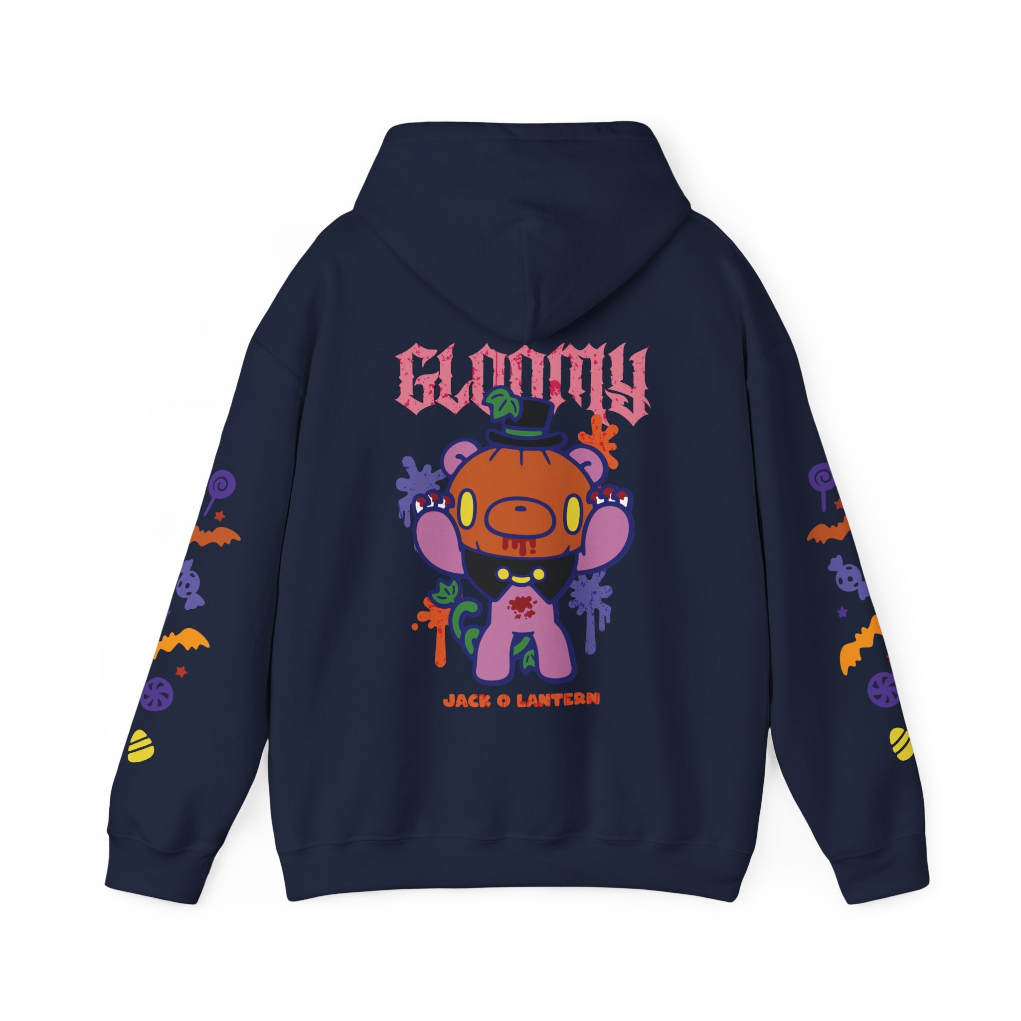 Halloween Jack O lantern Gloomy Bear Hoodie