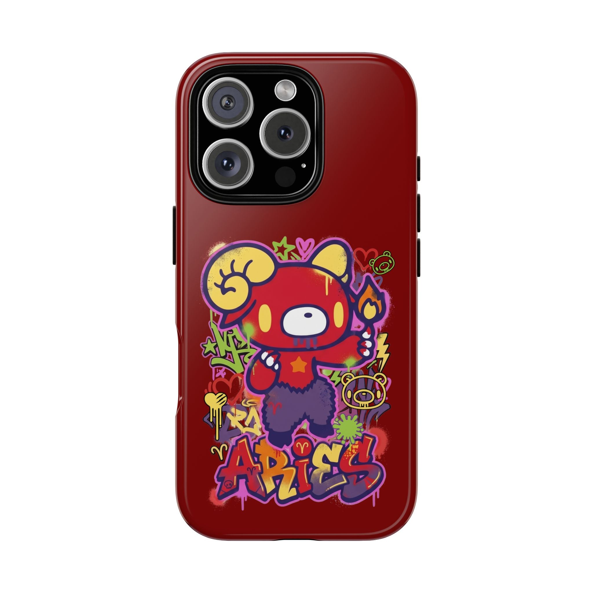 Zodiac Aries  Gloomy Bear Phone Case