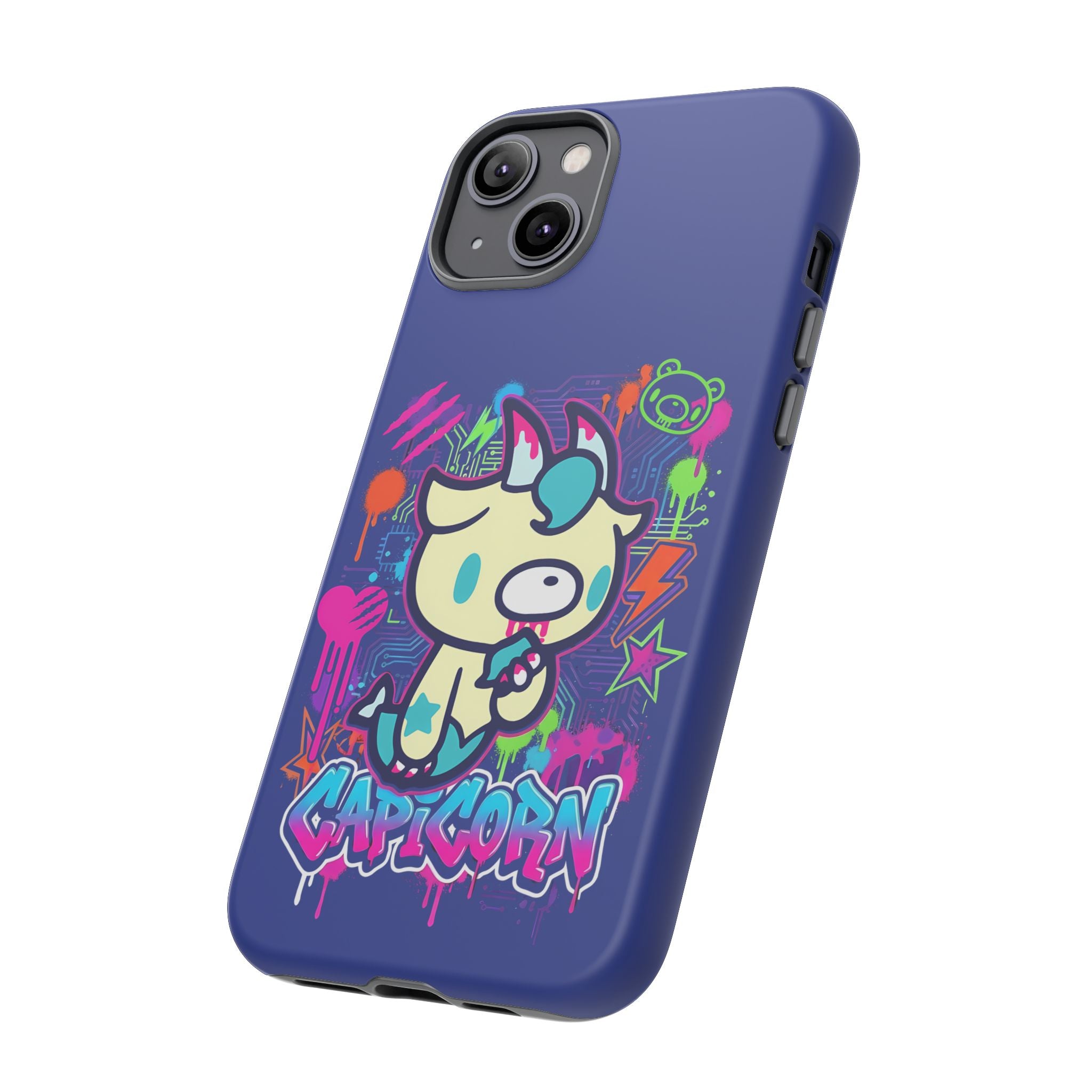 Zodiac Capricorn Gloomy Bear Phone Case