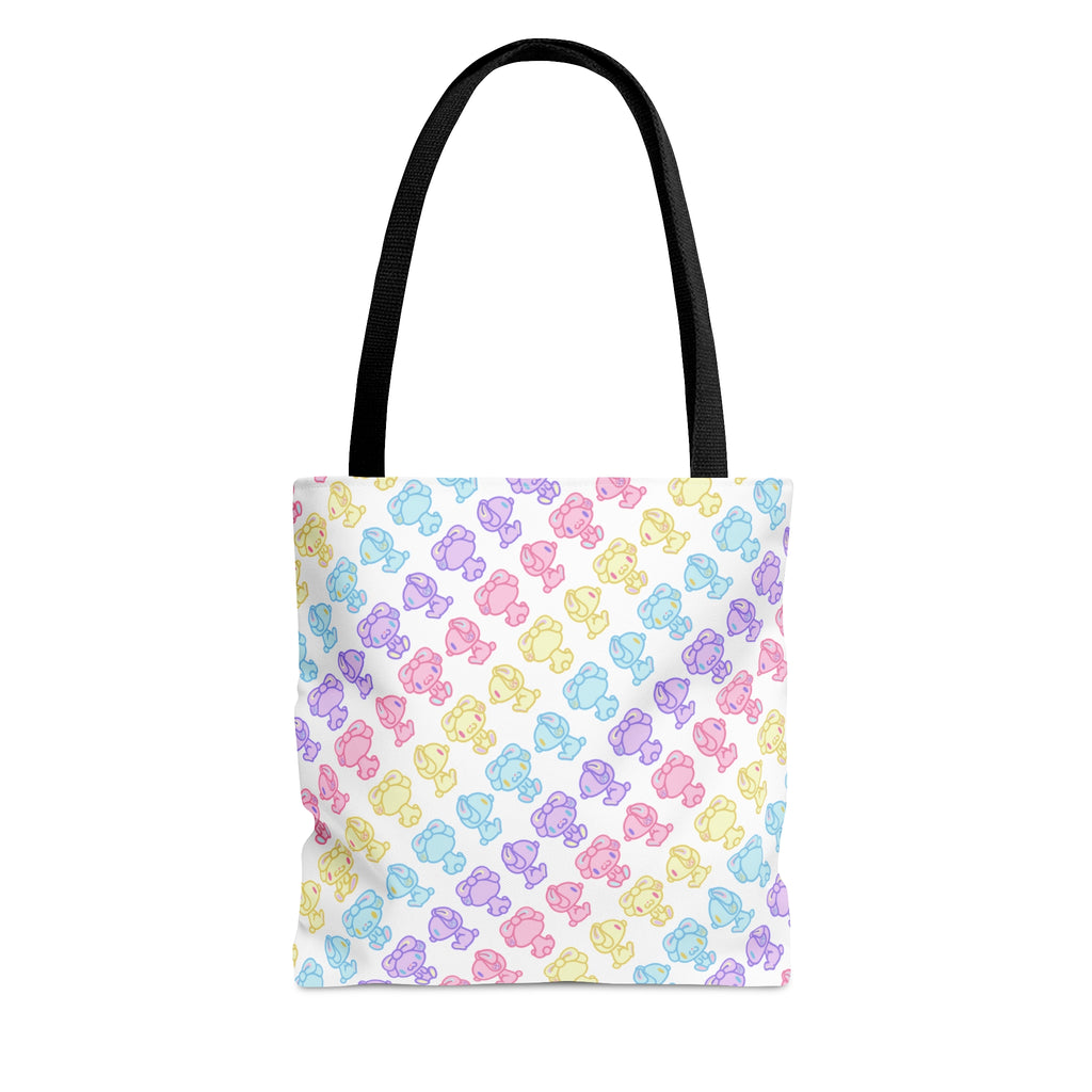 Rotating Pastel All Purpose Bunny Tote Bag