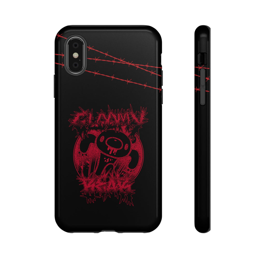 Gloomy Bear Metal Show Red Phone Case