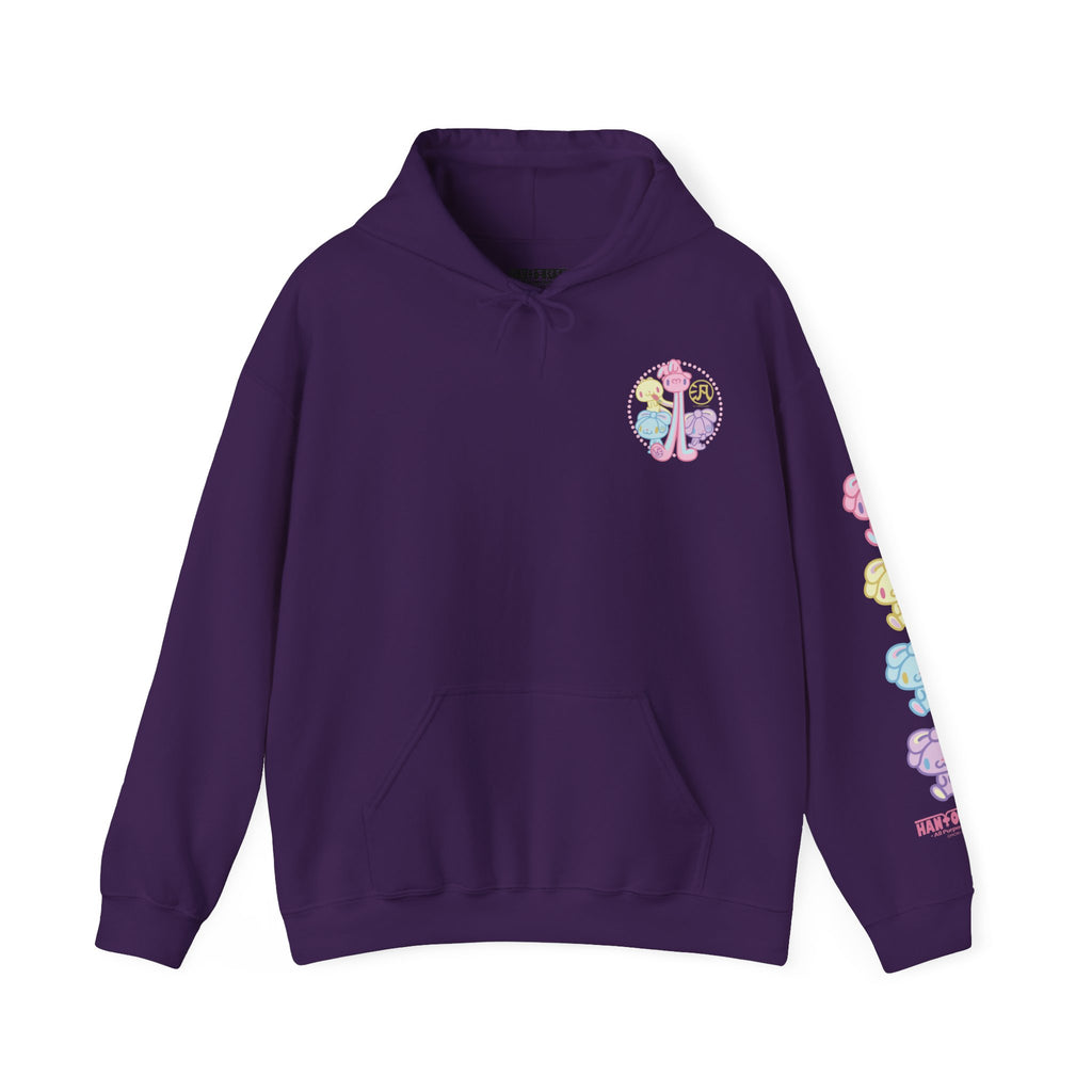 Pastel Pals All Purpose Bunny Unisex Hooded Sweatshirt