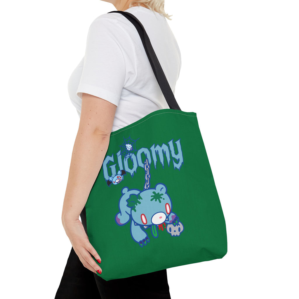 Gloomy Bear Halloween Zombie Tote Bag - 2024