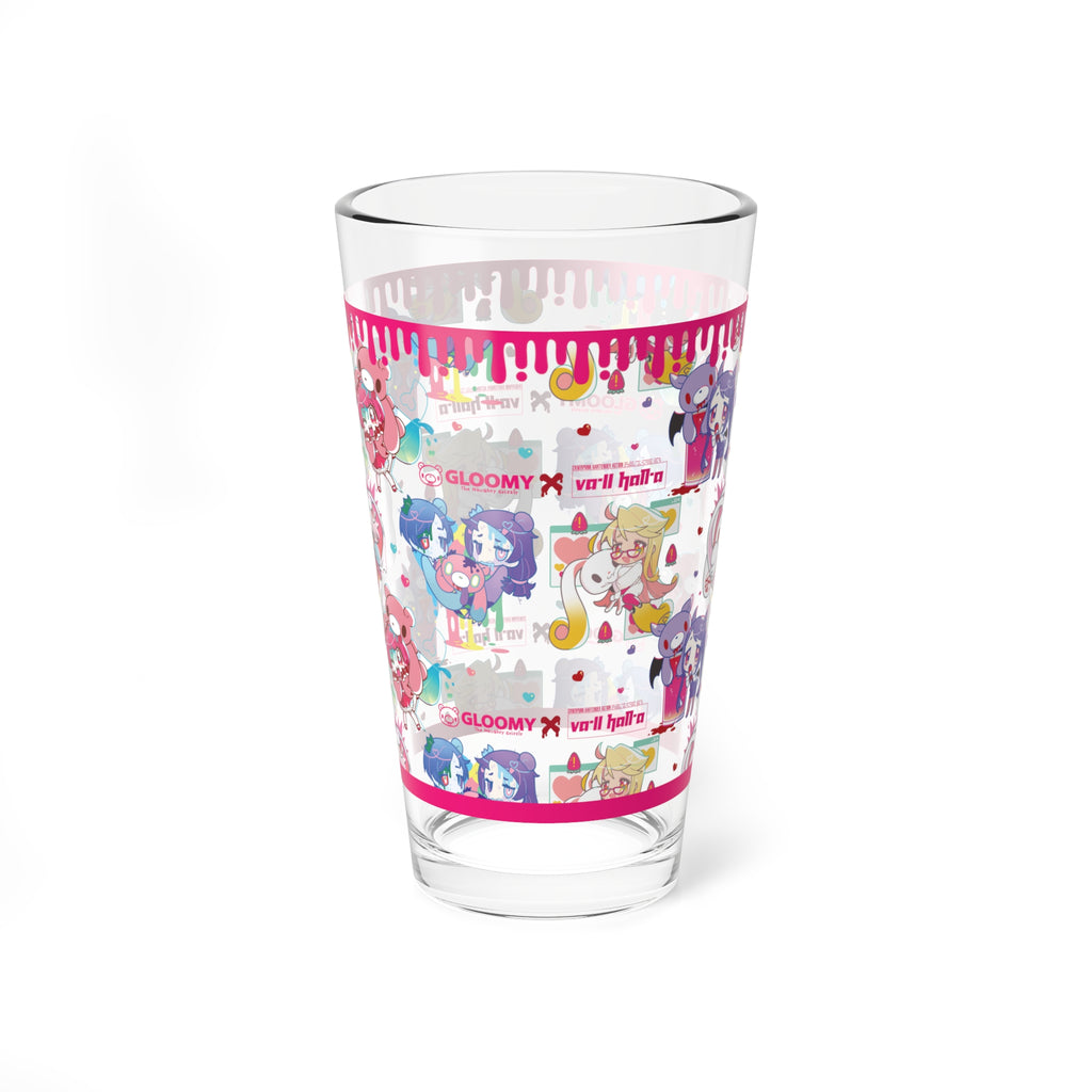 VA-11 HALL-A x Gloomy Bear 16oz Glass