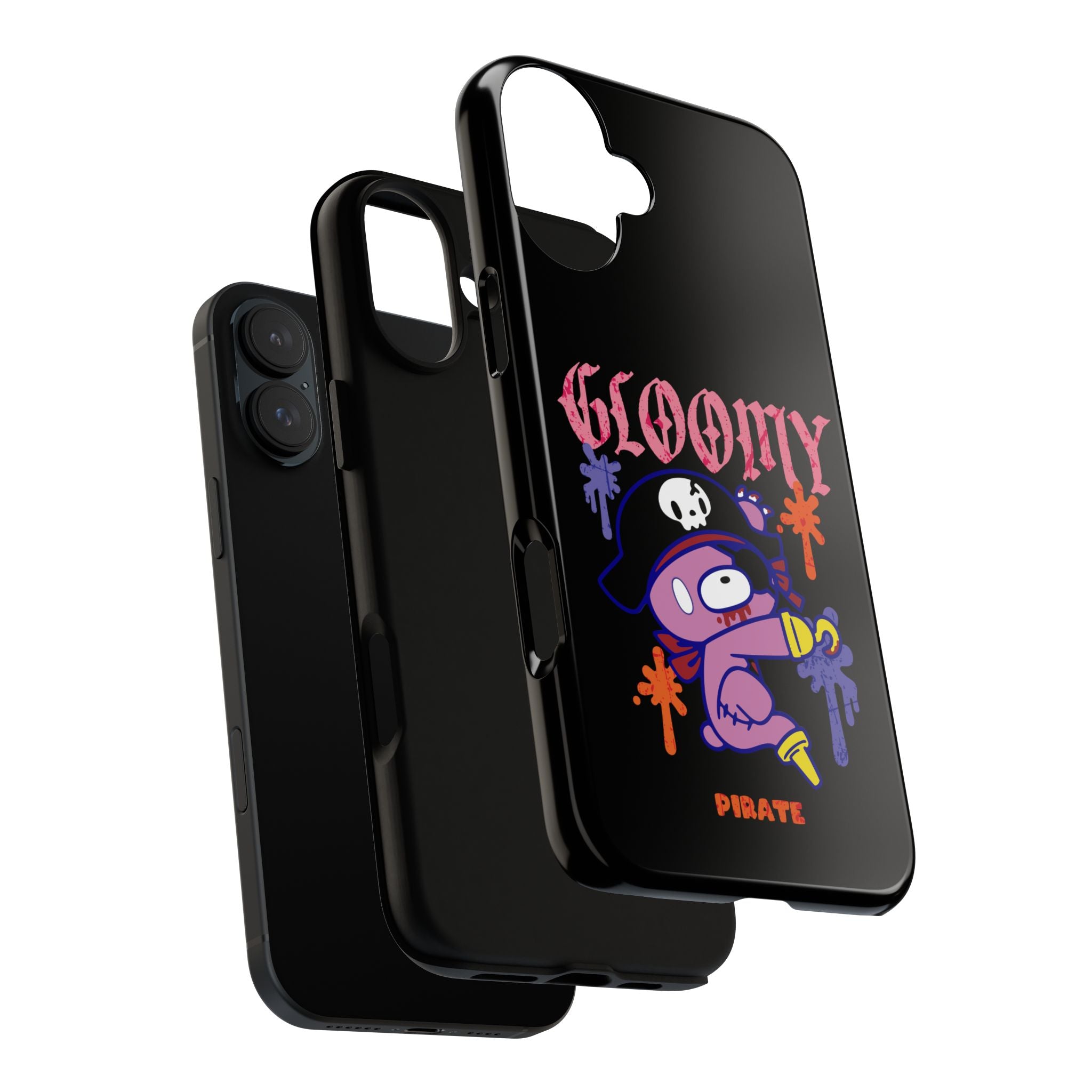 gloomy bear Halloween pirate Phone Case