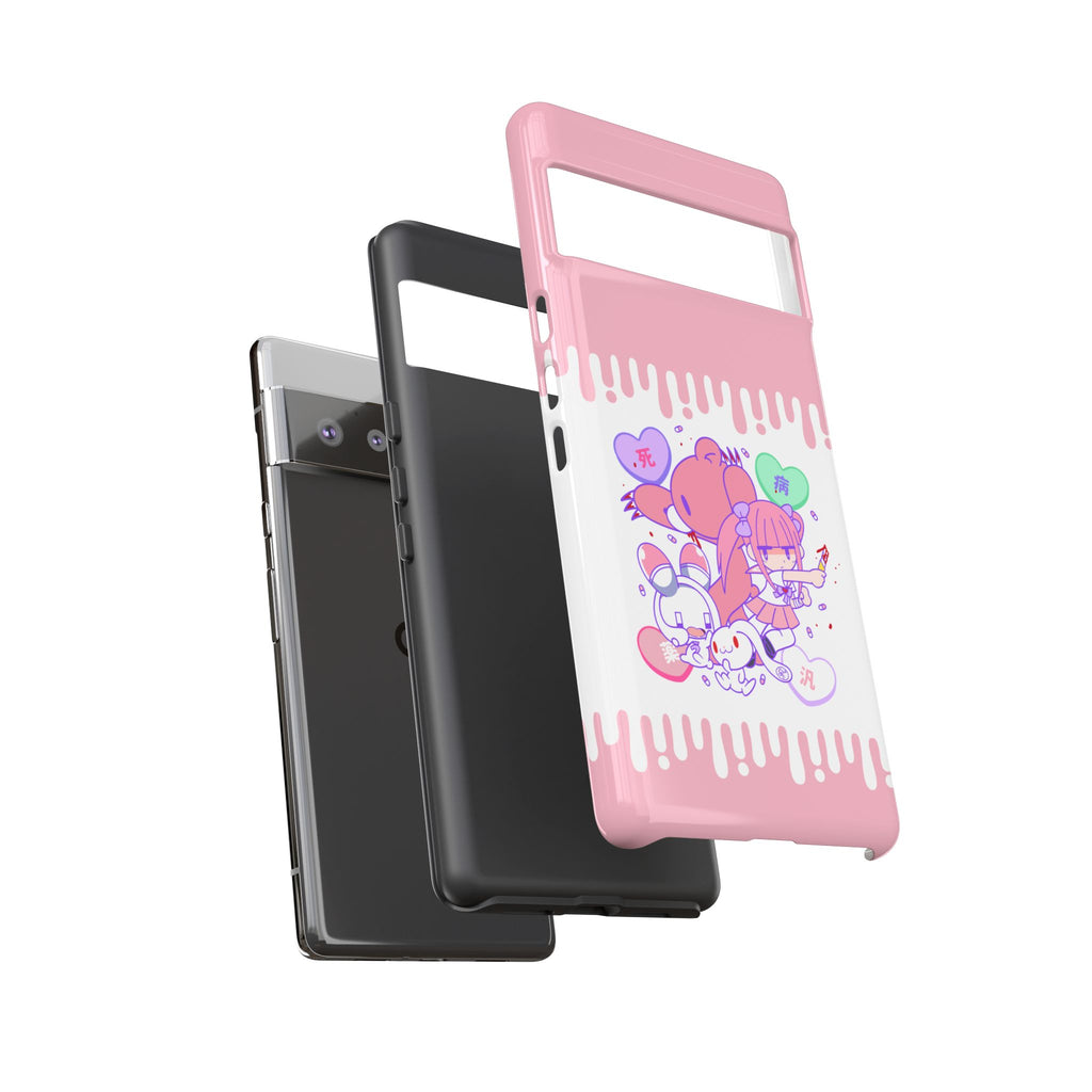 MENHERACHAN x Gloomy Bear Team Up! Phone Case