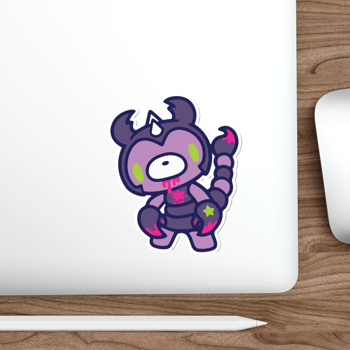 Gloomy Zodiac Scorpio Die-Cut Stickers