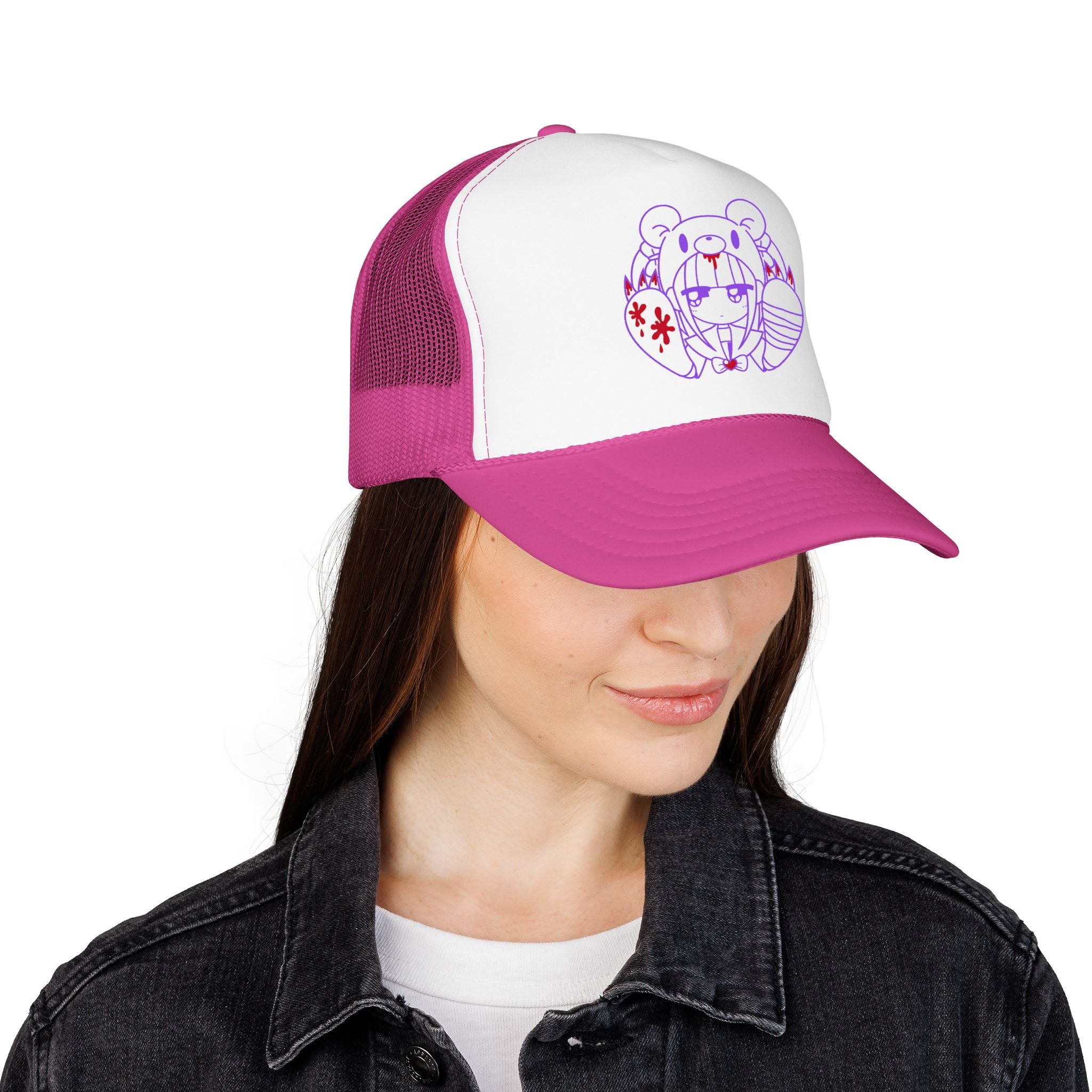 Menhera x Gloomy Foam Trucker Hat