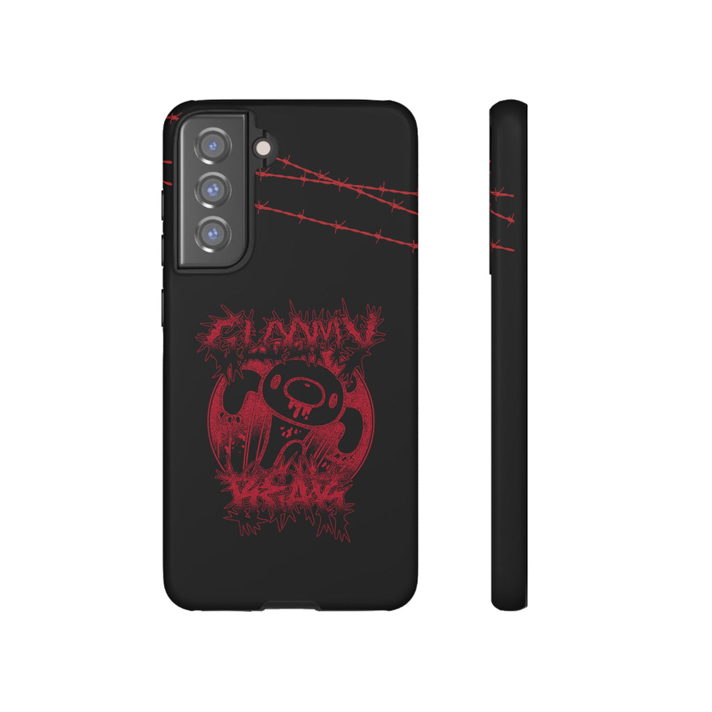 Gloomy Bear Metal Show Red Phone Case