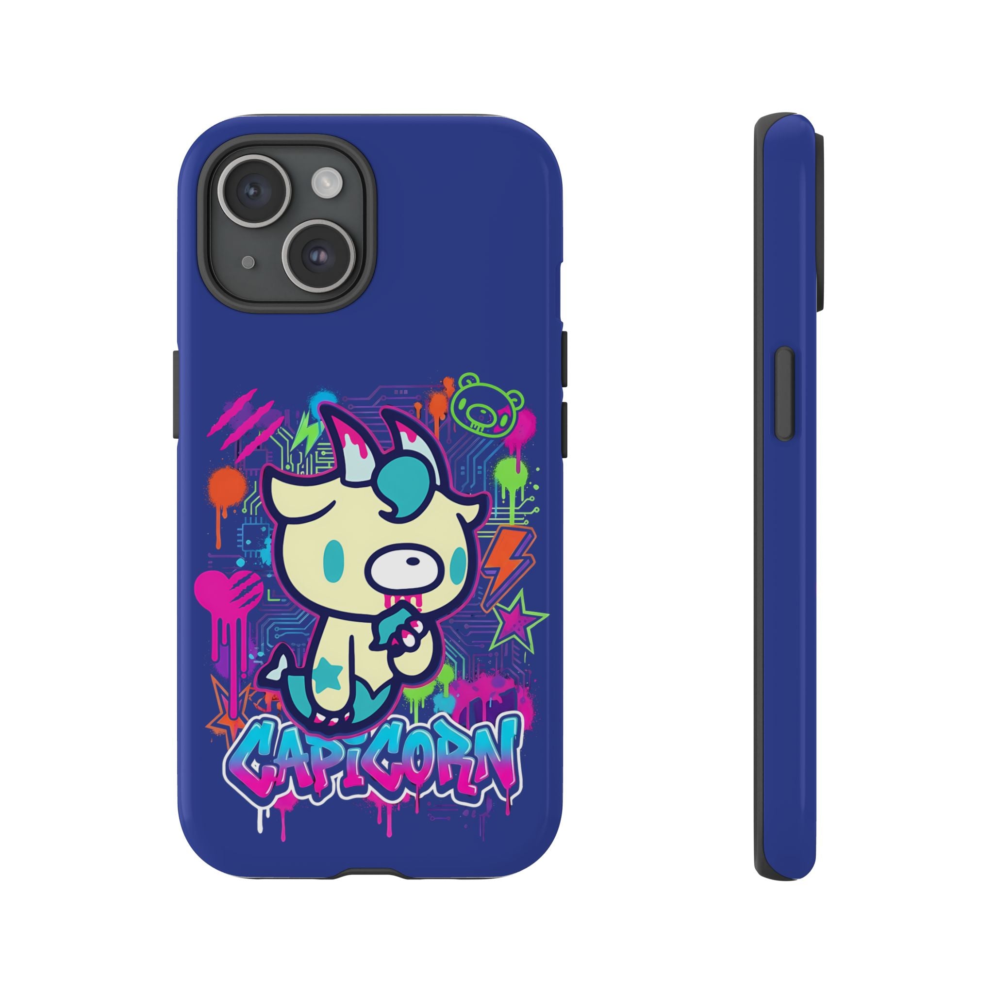 Zodiac Capricorn Gloomy Bear Phone Case