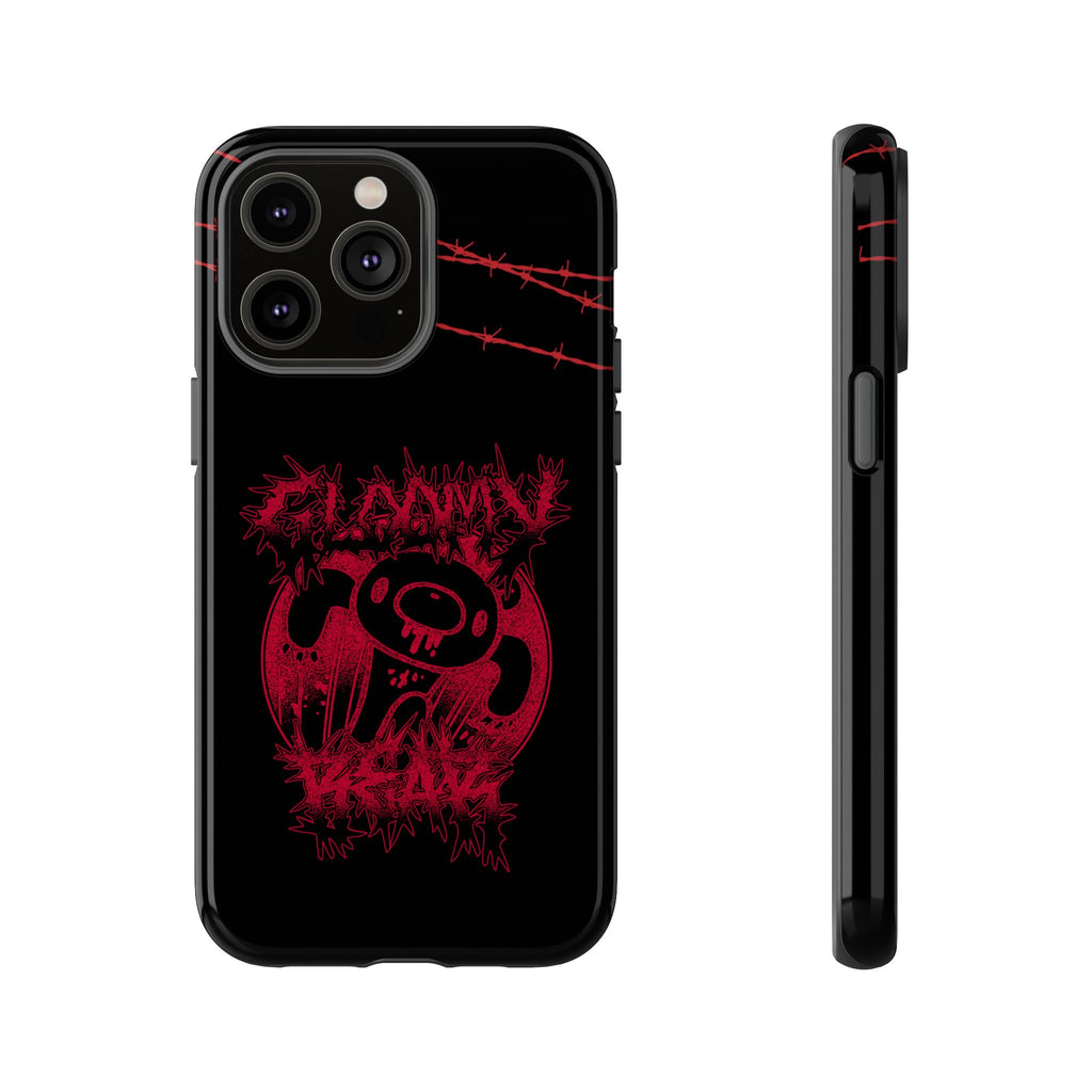 Gloomy Bear Metal Show Red Phone Case