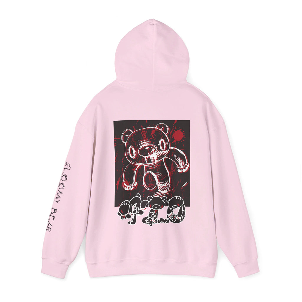 Danger Gloomy Bear Unisex Hooded Sweatshirt