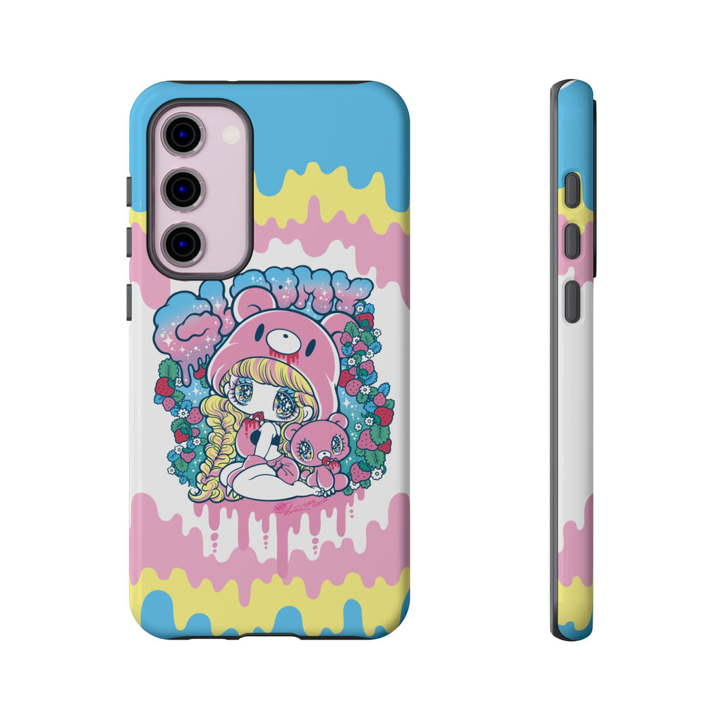 YURIE SEKIYA x GLOOMY BEAR ⭐️ GLOOMY-GIRL STRAWBERRY PHONE CASE