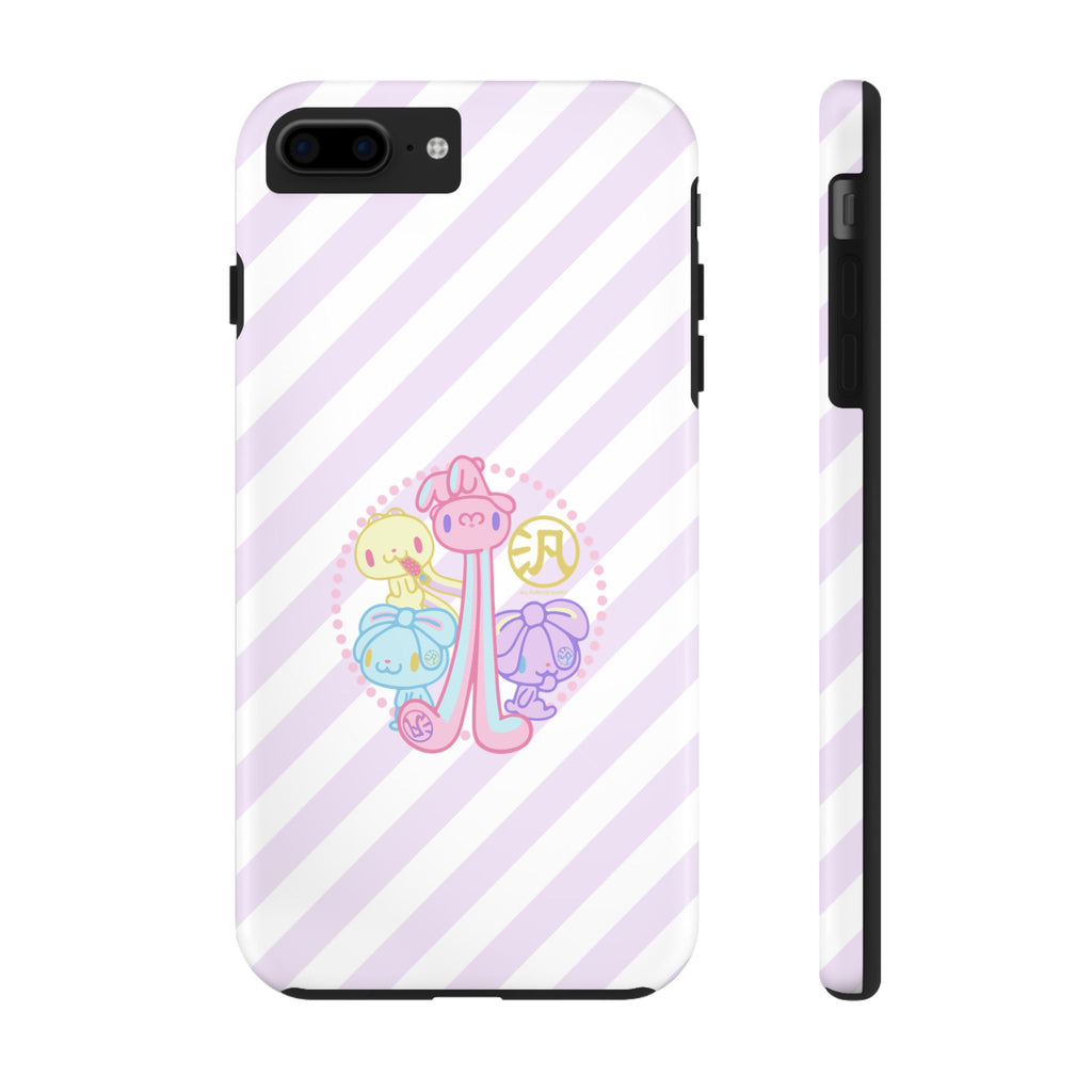 Group Pastel All Purpose Bunny - iPhone Case