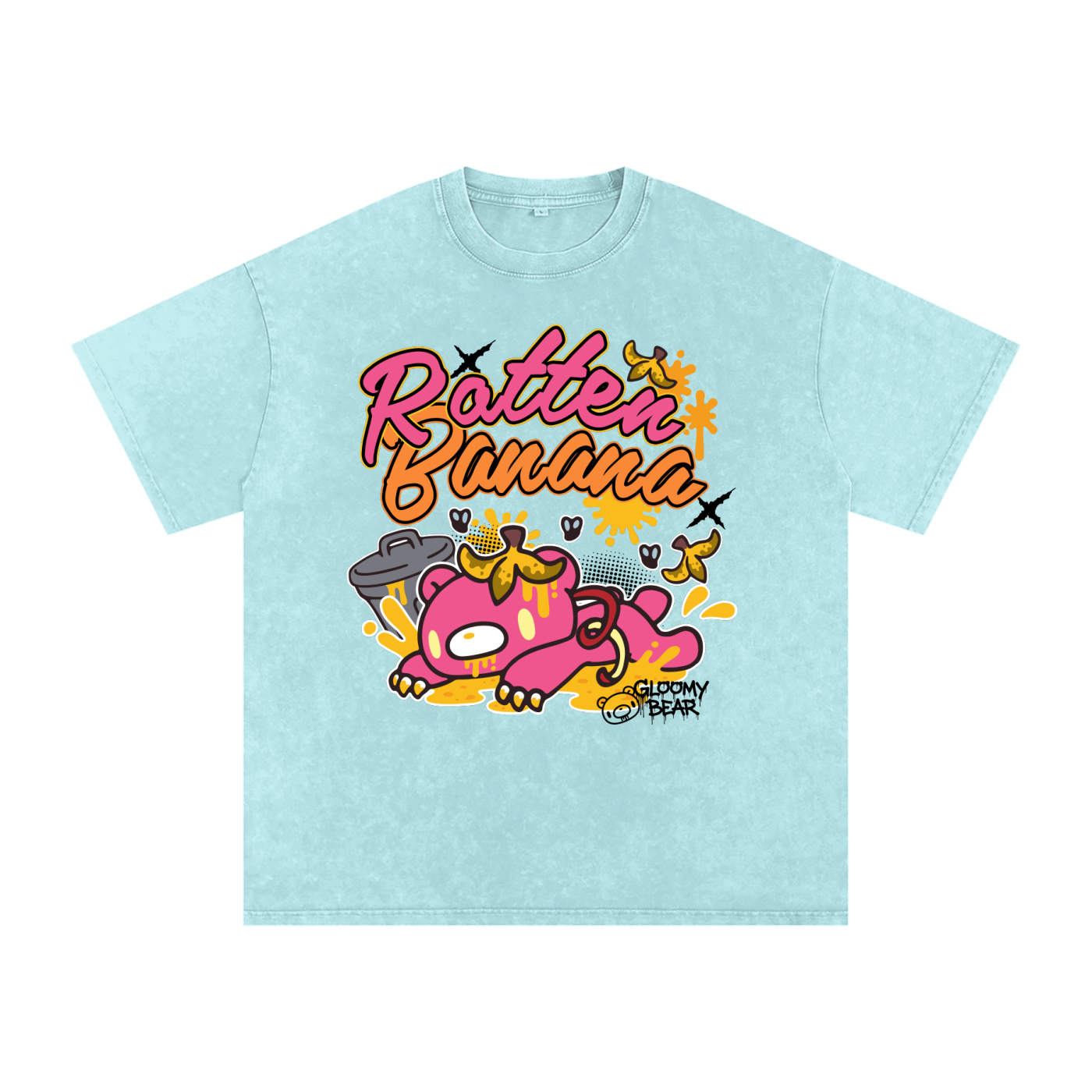 Gloomy Trash Collections Acid Wash T