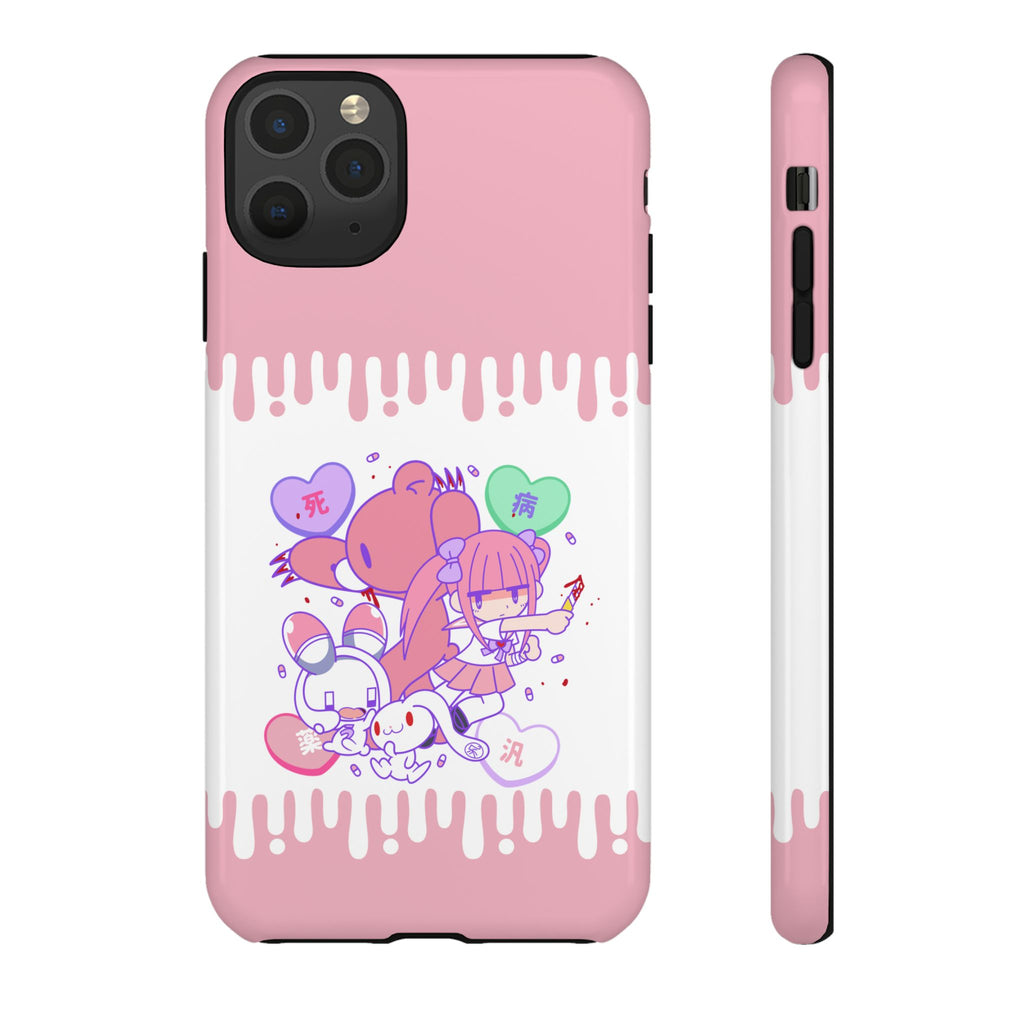 MENHERACHAN x Gloomy Bear Team Up! Phone Case