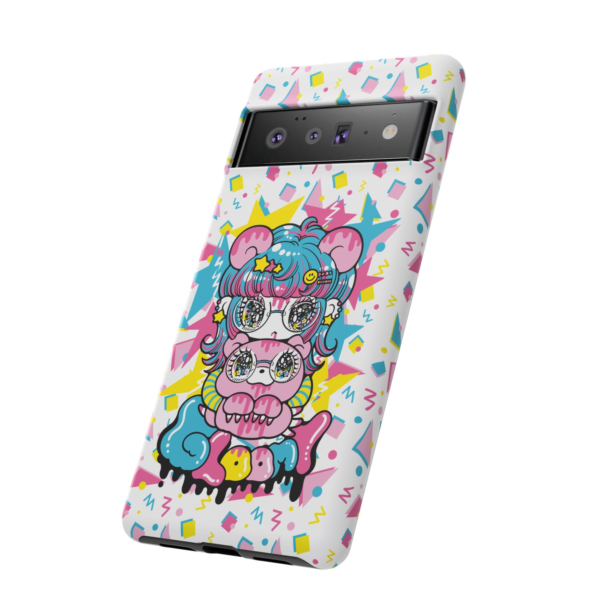 YURIE SEKIYA X GLOOMY BEAR ⭐️ FIRE GIRL PHONE CASE