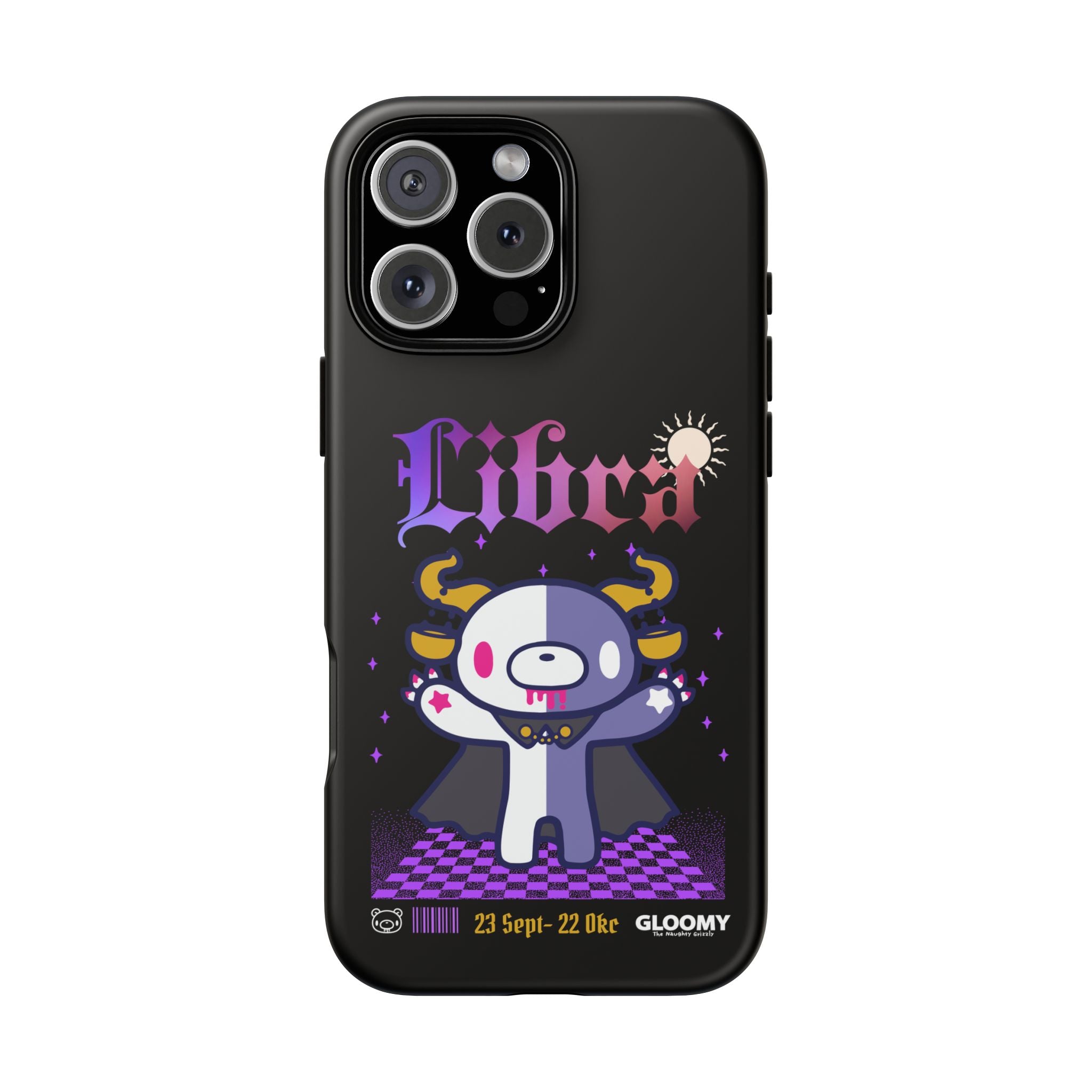 gloomy Bear Libra Zodiac Phone Case