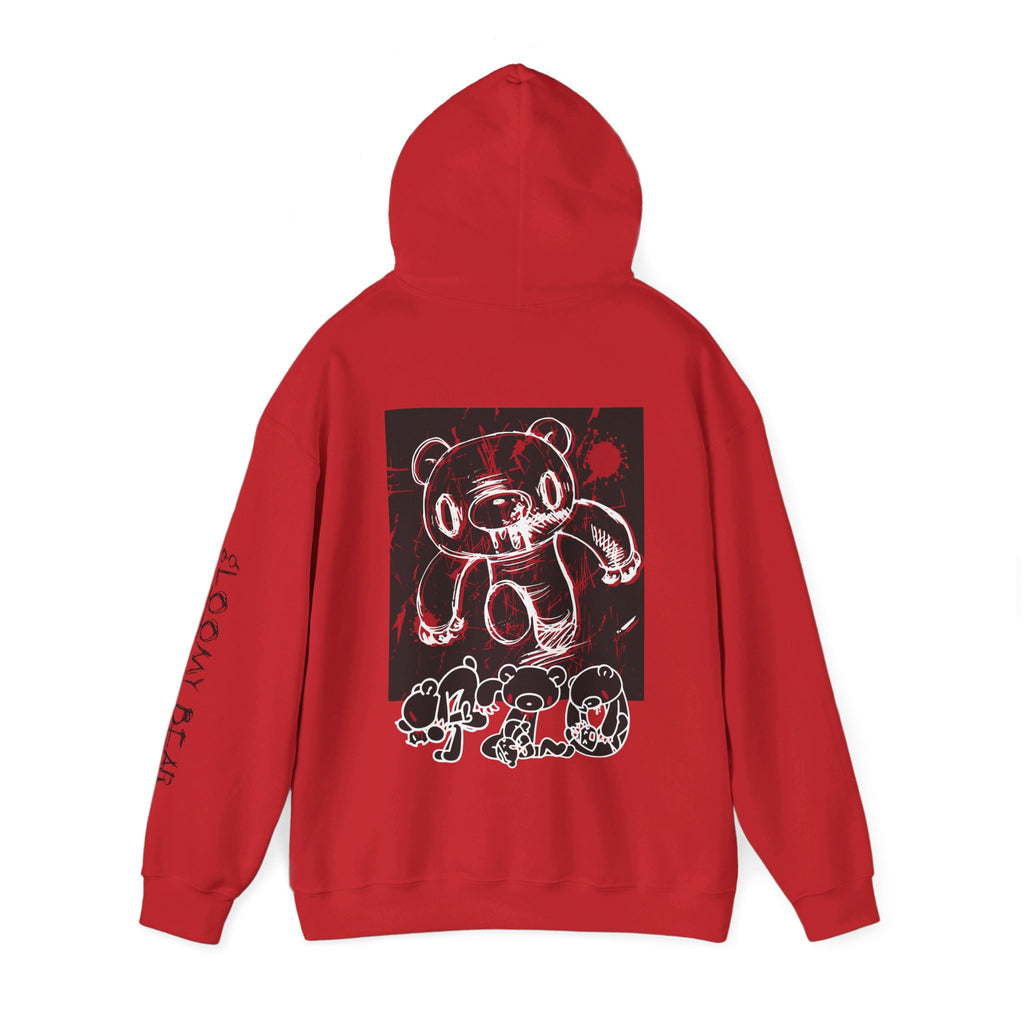 Danger Gloomy Bear Unisex Hooded Sweatshirt