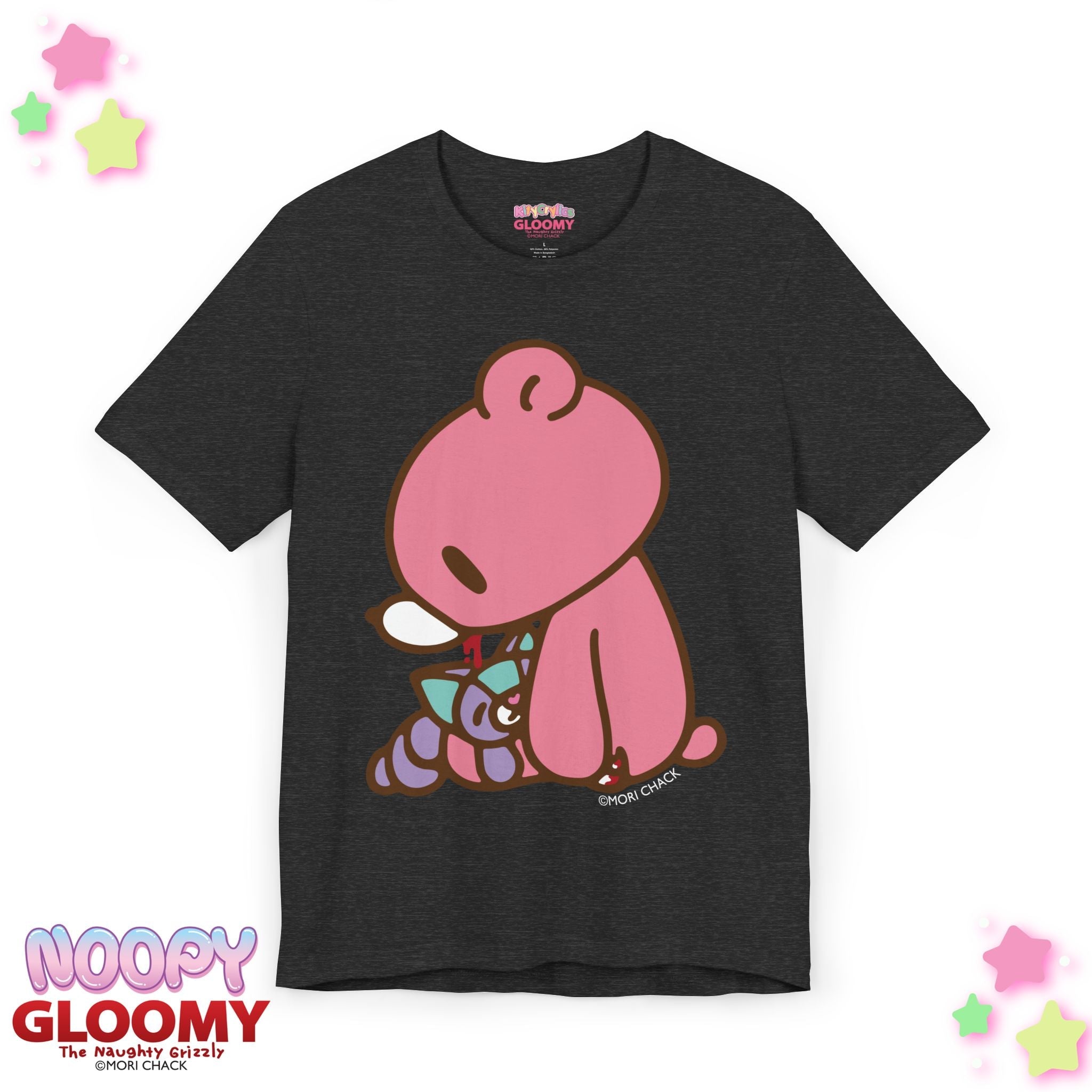 Gloomy Bear x Magical Noopy - UNISEX TEE [SITTING / LAVENDER]